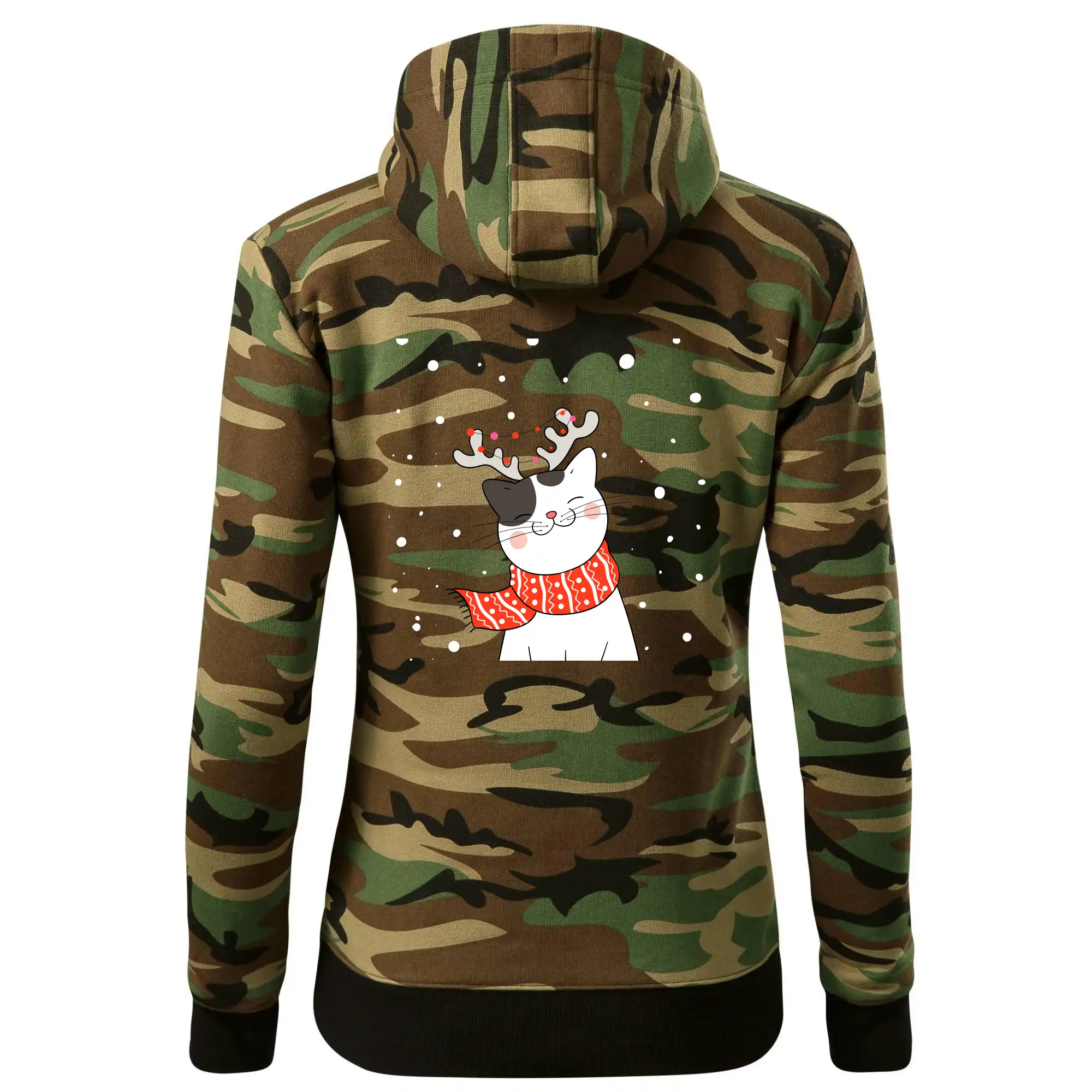 Kočka se sobími rohy