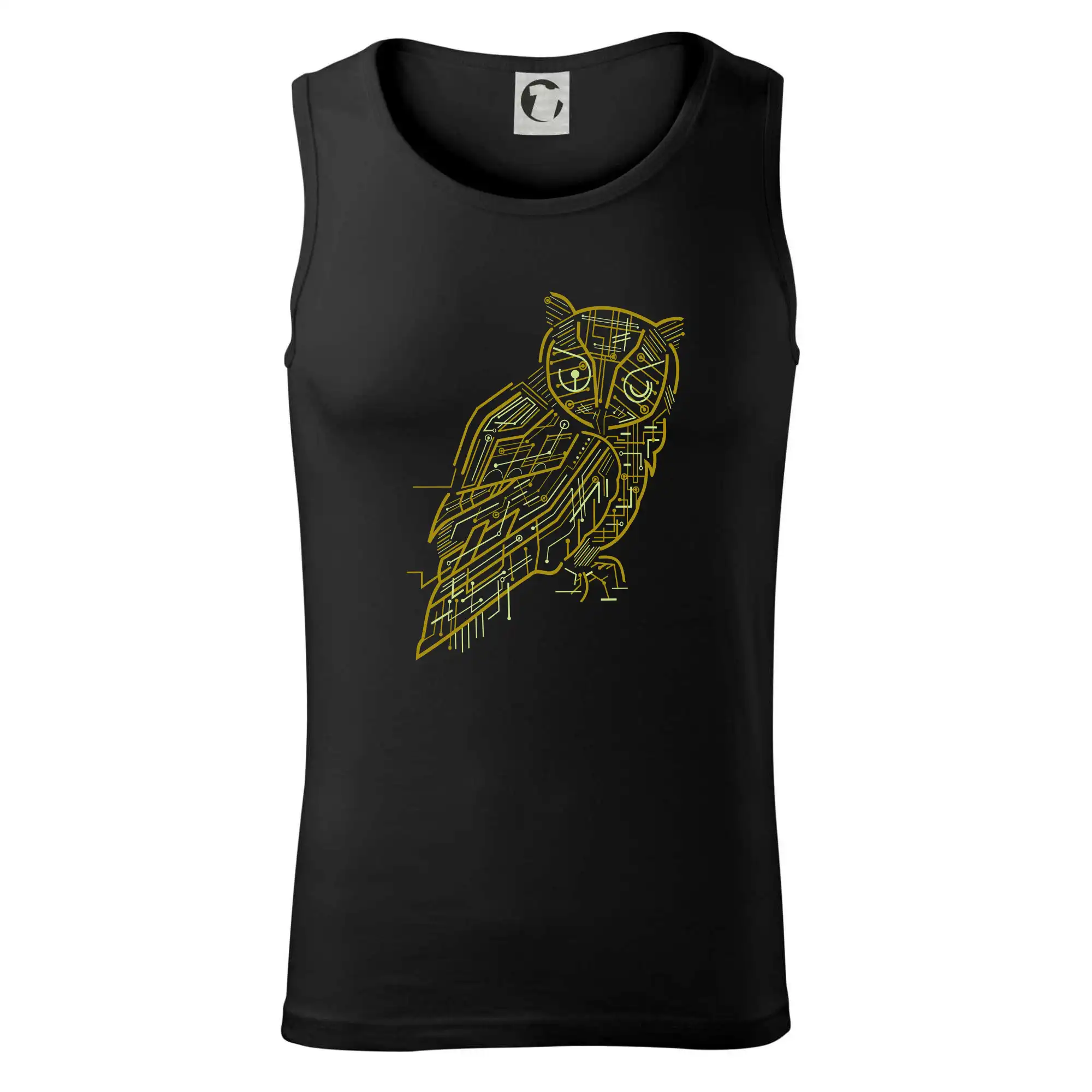 Grafické tričká - Electrical Owl - Tielko pánske Core