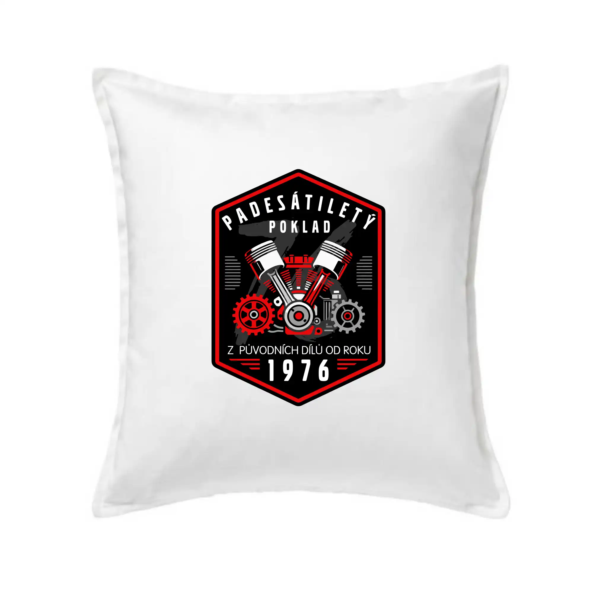 Trička s ročníkom 1976 - Padesátiletý poklad z původních dílů 1976 - Vankúš 50x50