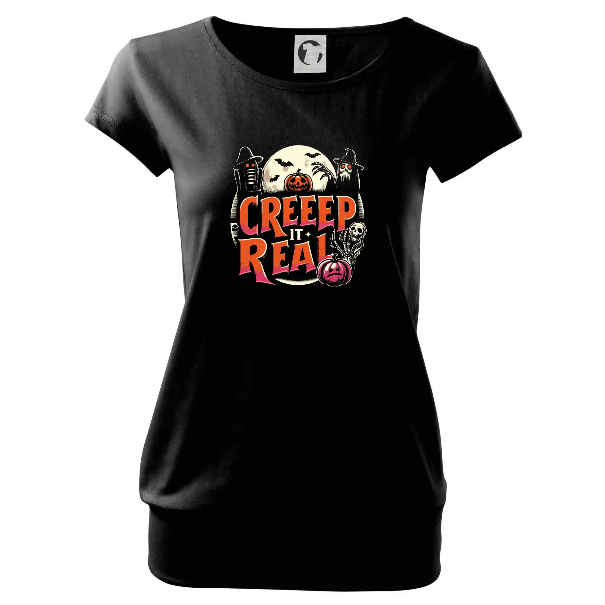 Grafické tričká - Creep it real - Voľné tričko city