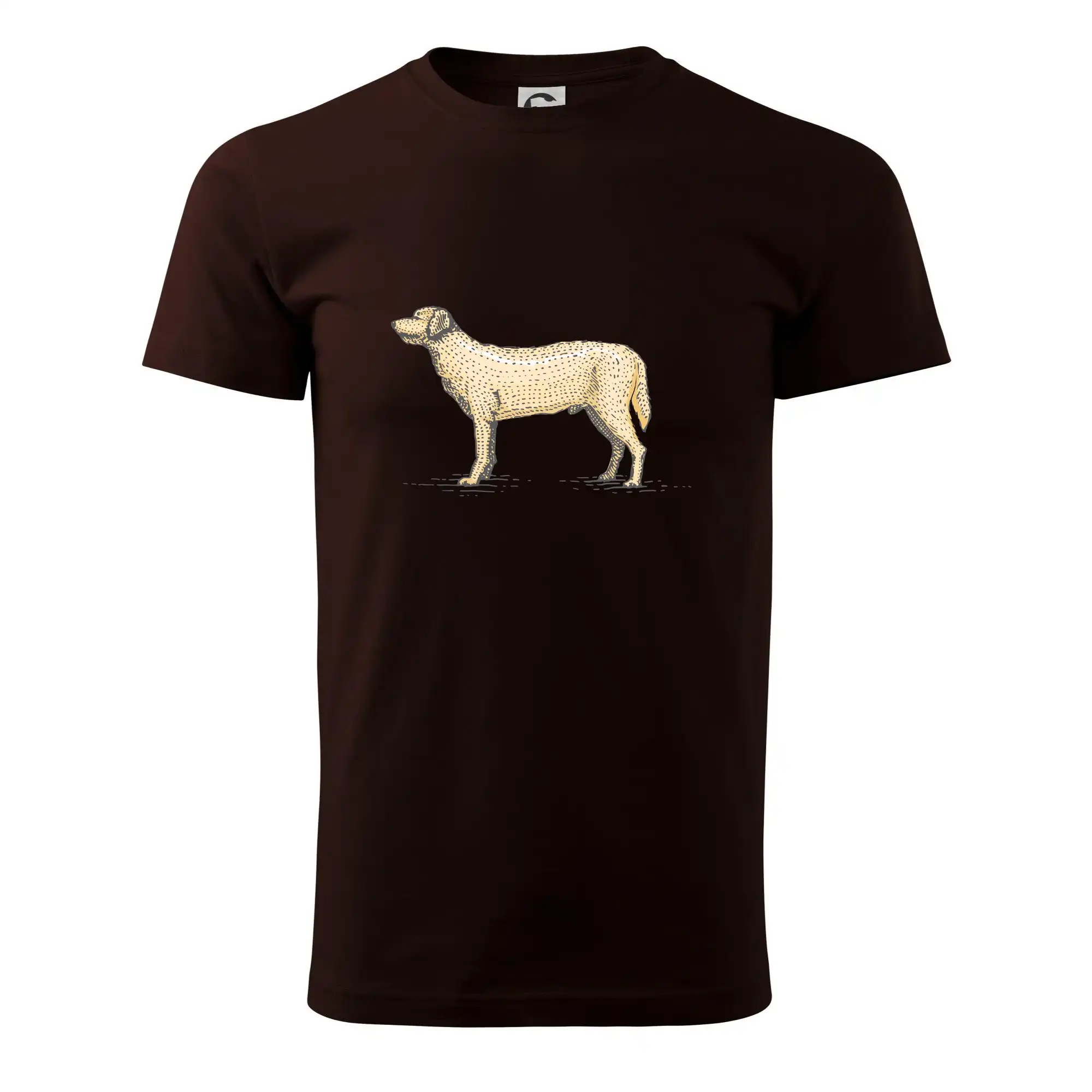 Labrador - Vintage Labrador - Pánske tričko nižšej gramáže
