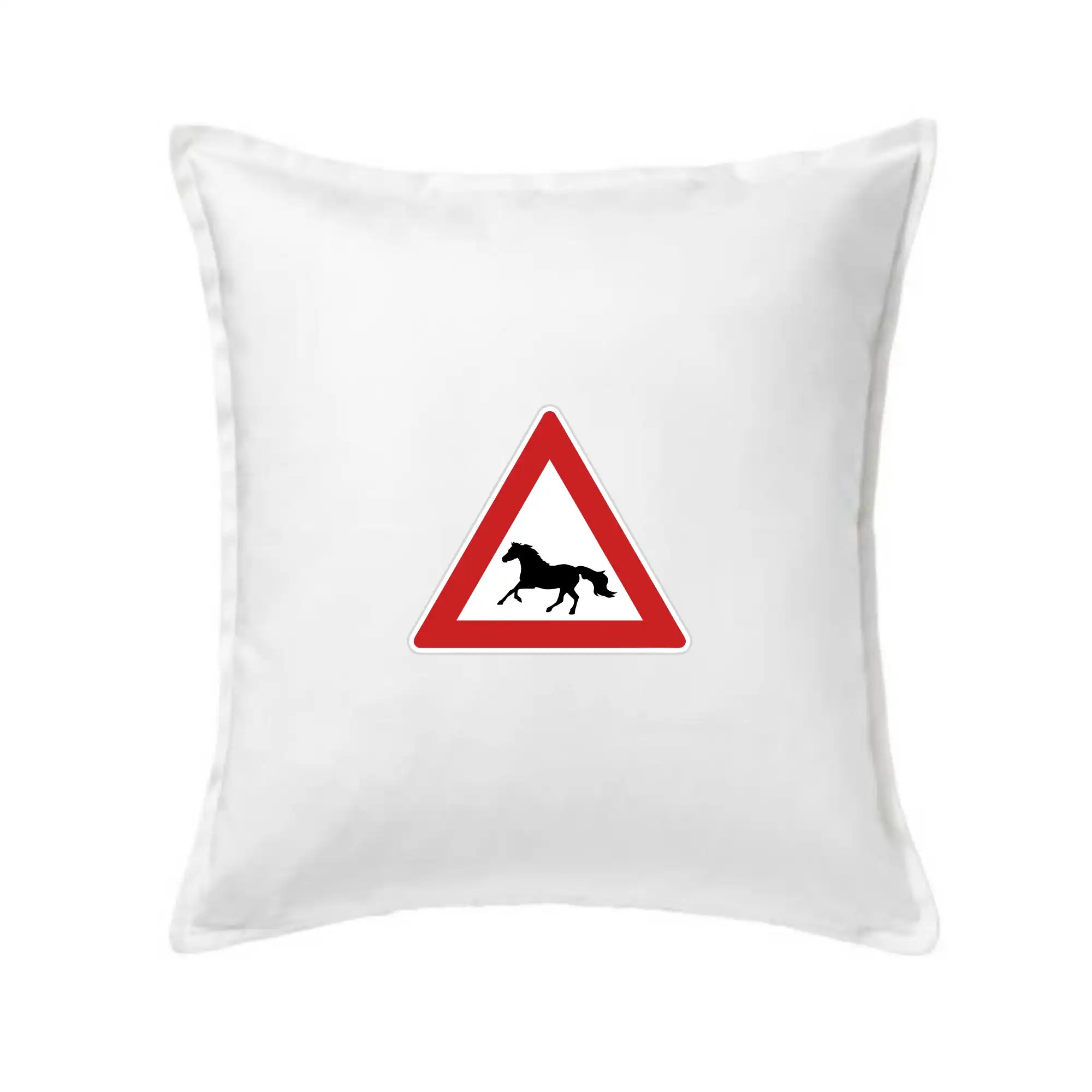 Dopravní značka - Pozor kůň běžící