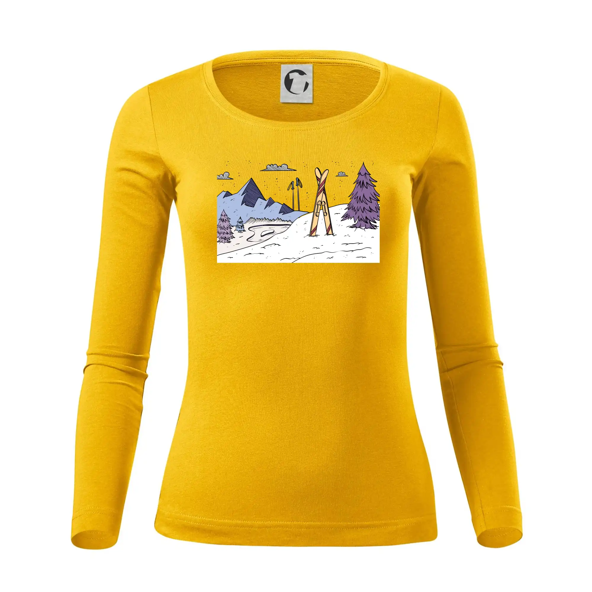 Panorama lyžování