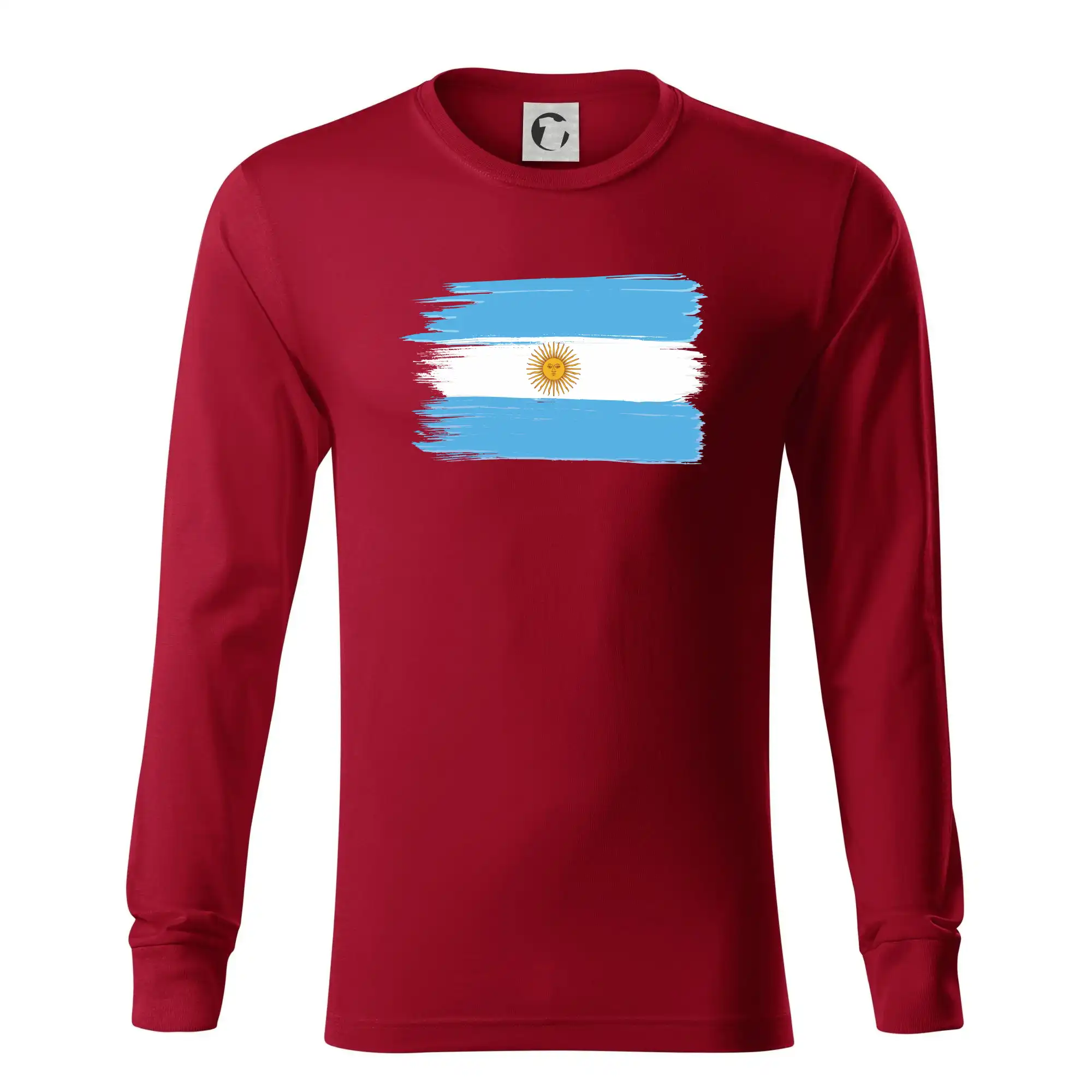 Argentina vlajka kreslená štětkou