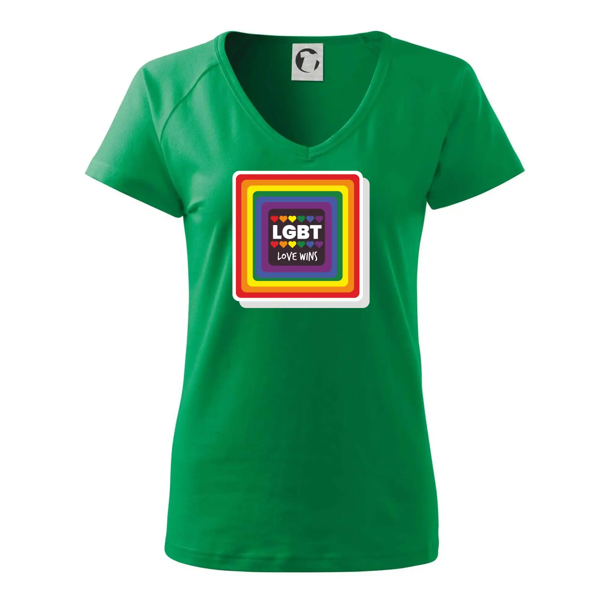 Tričká pre LGBT a Queer komunitu - Love wins štvorec - Tričko dámske Dream