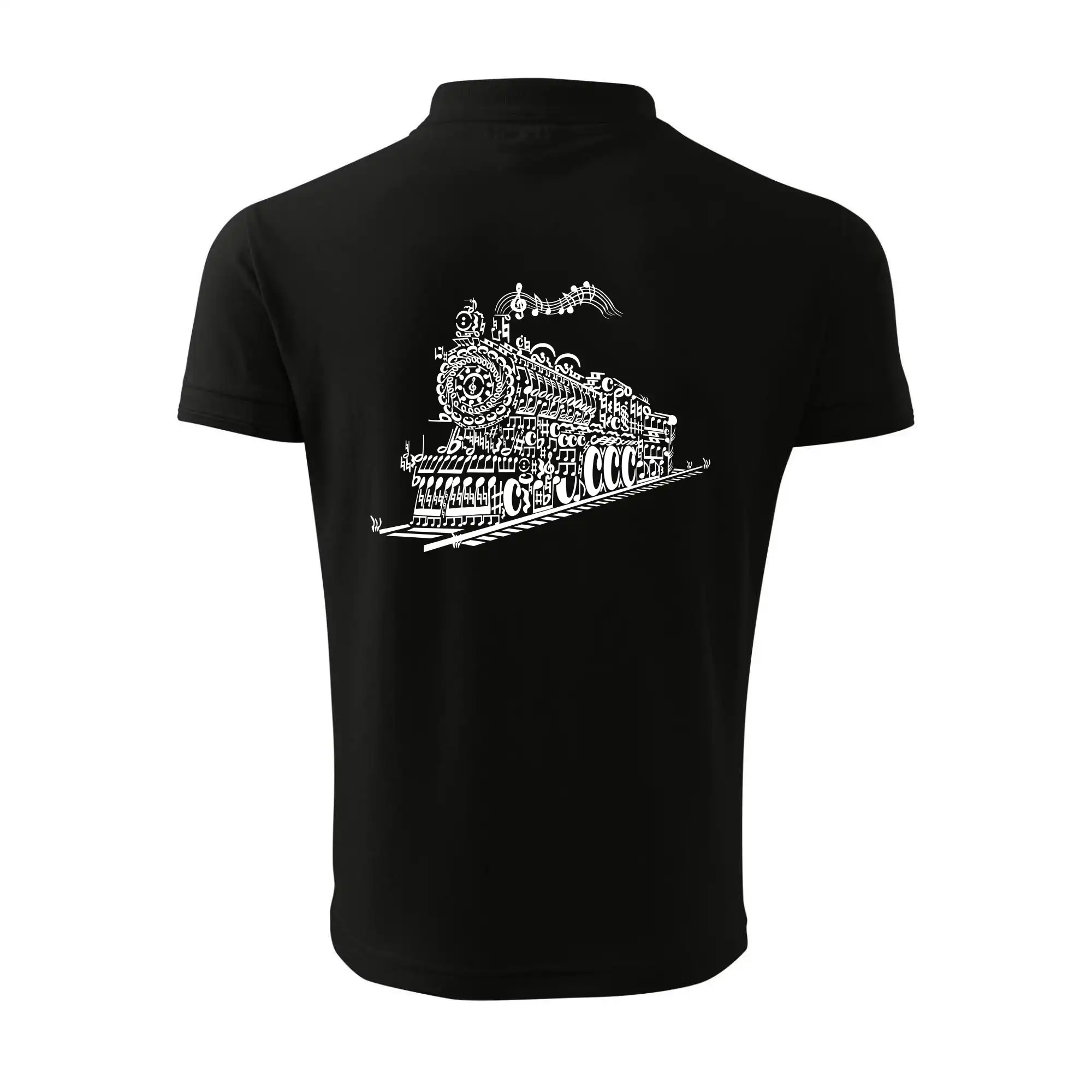 Stará lokomotiva z not