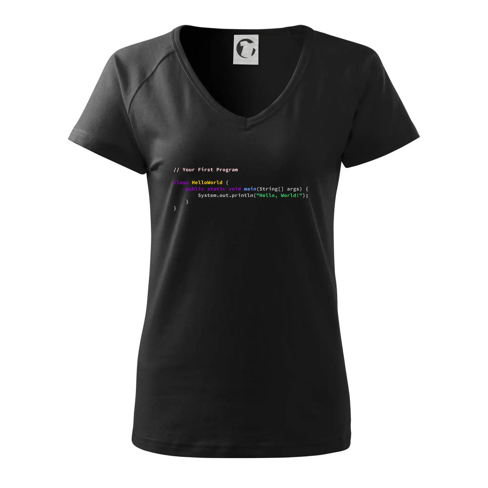Tričká pre ajťákov - Hello world Java - Tričko dámske Dream