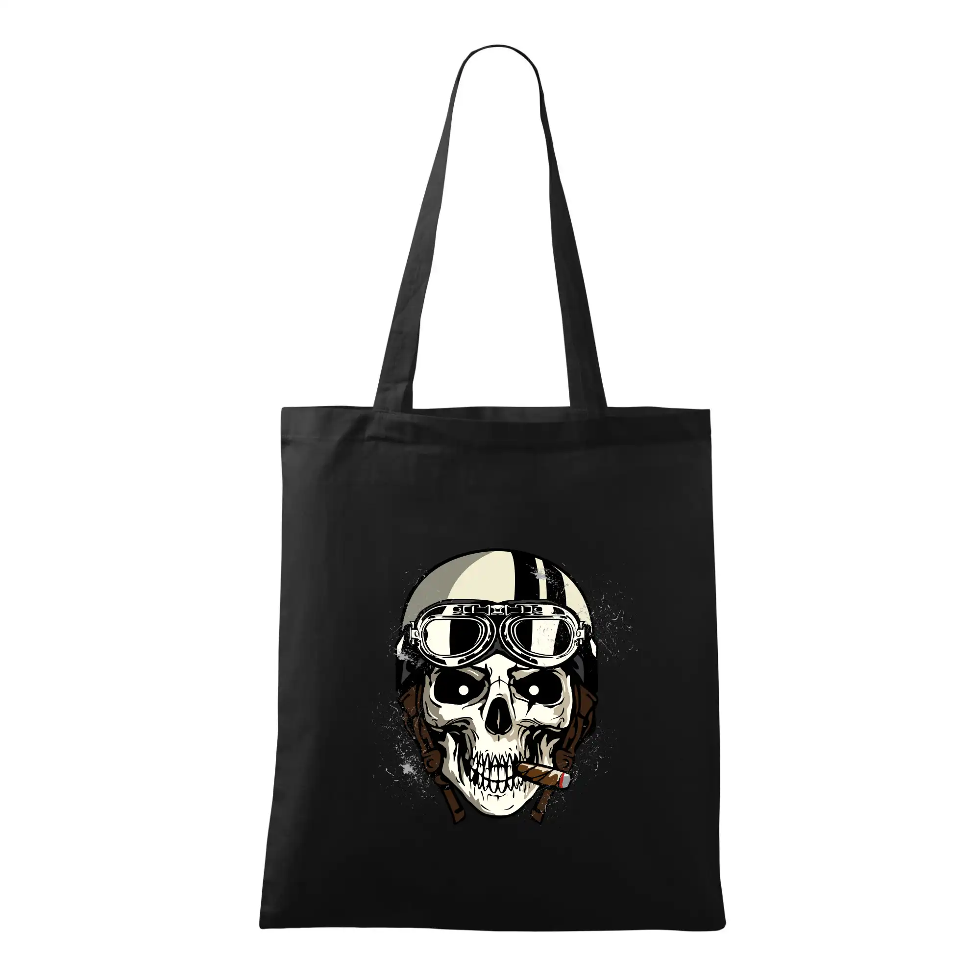 Motorkárska helma a cigara