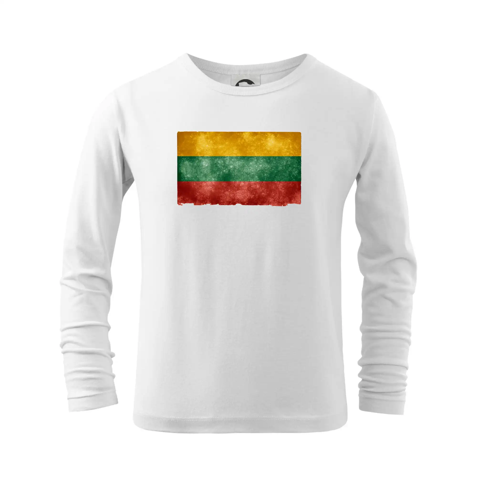 Motívy štátnych vlajok - Litva vlajka stará - Tričko detské Long Sleeve