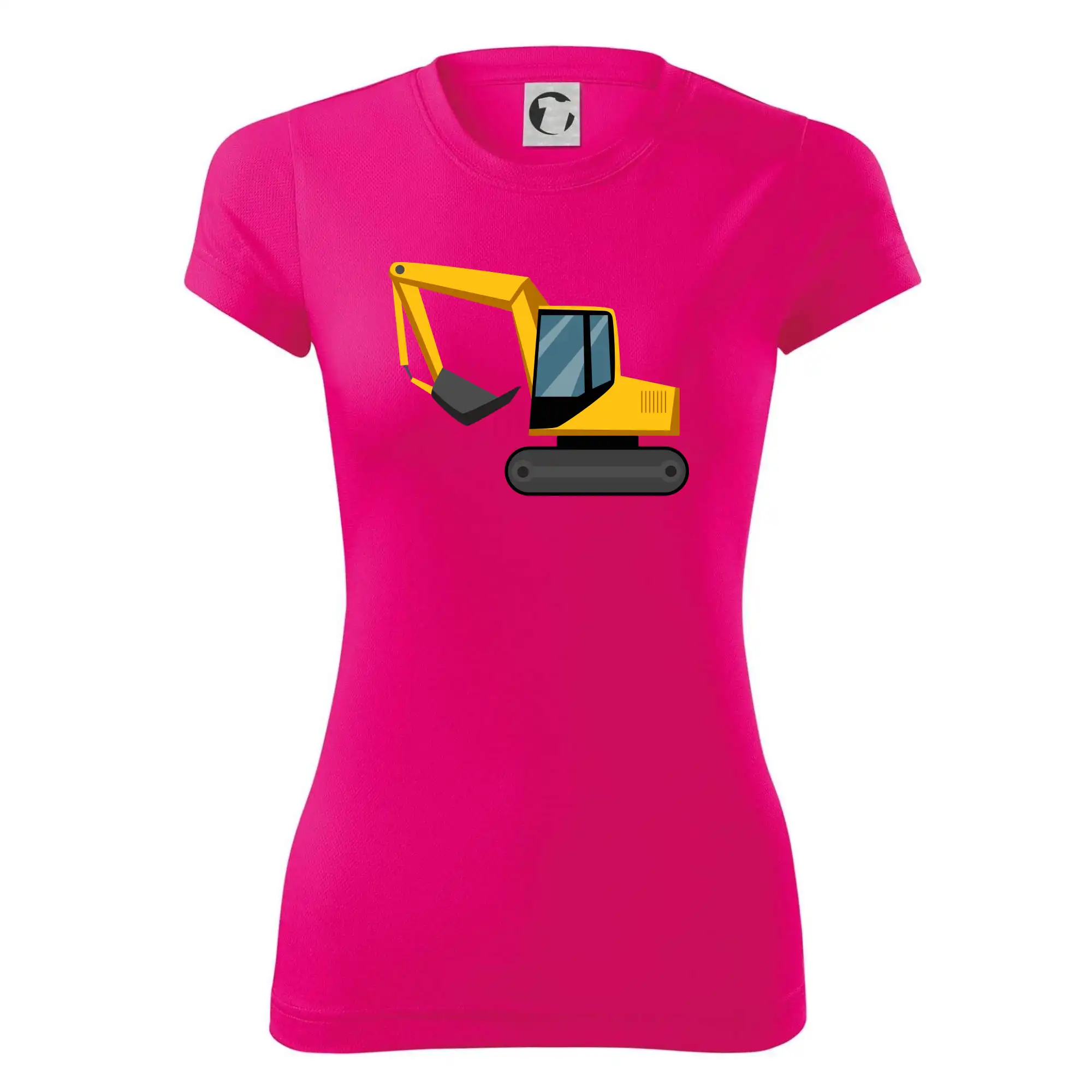 Bagr bez nápisu  z boku