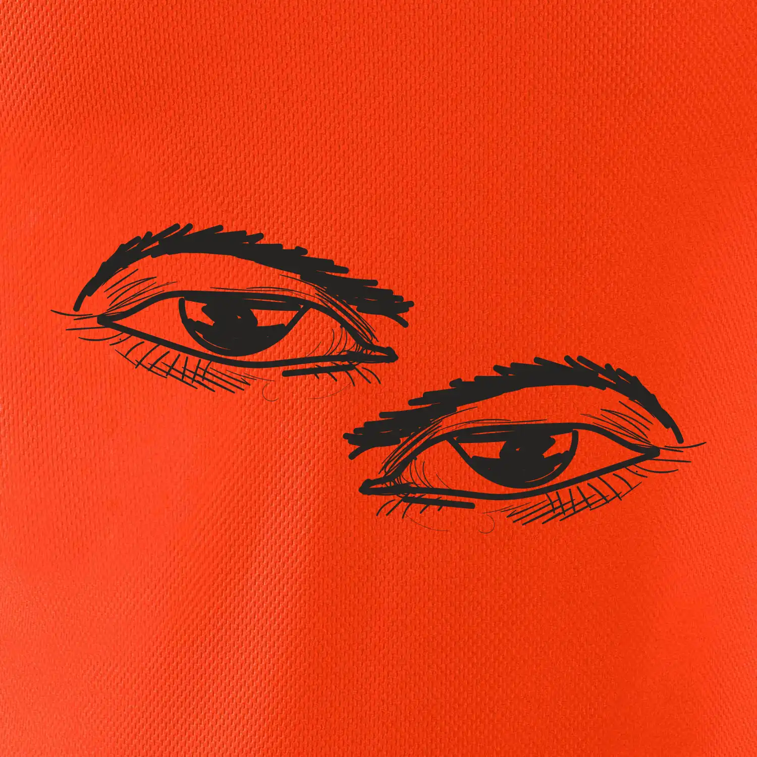 Párovy motiv - oko přimhouřené