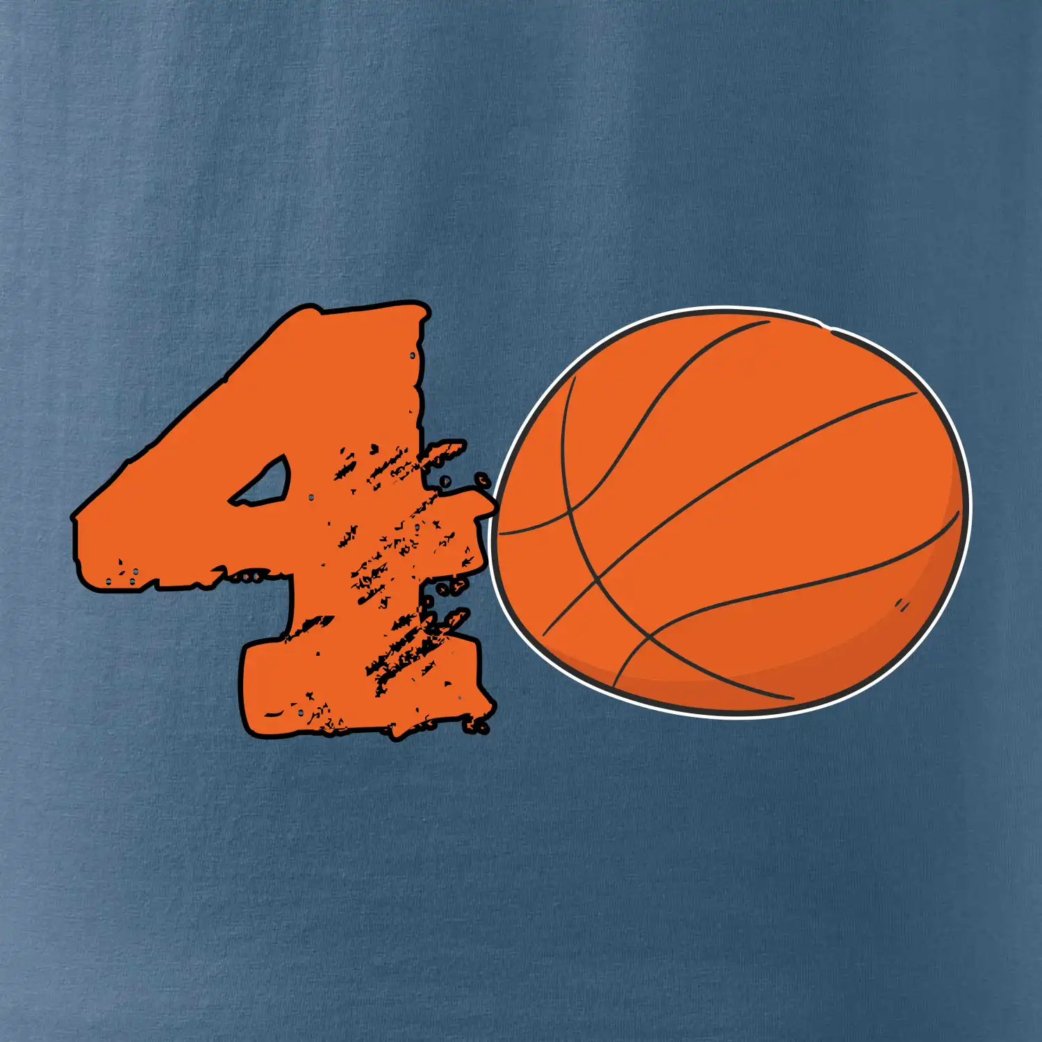 Basketball kulaté narozeniny 40