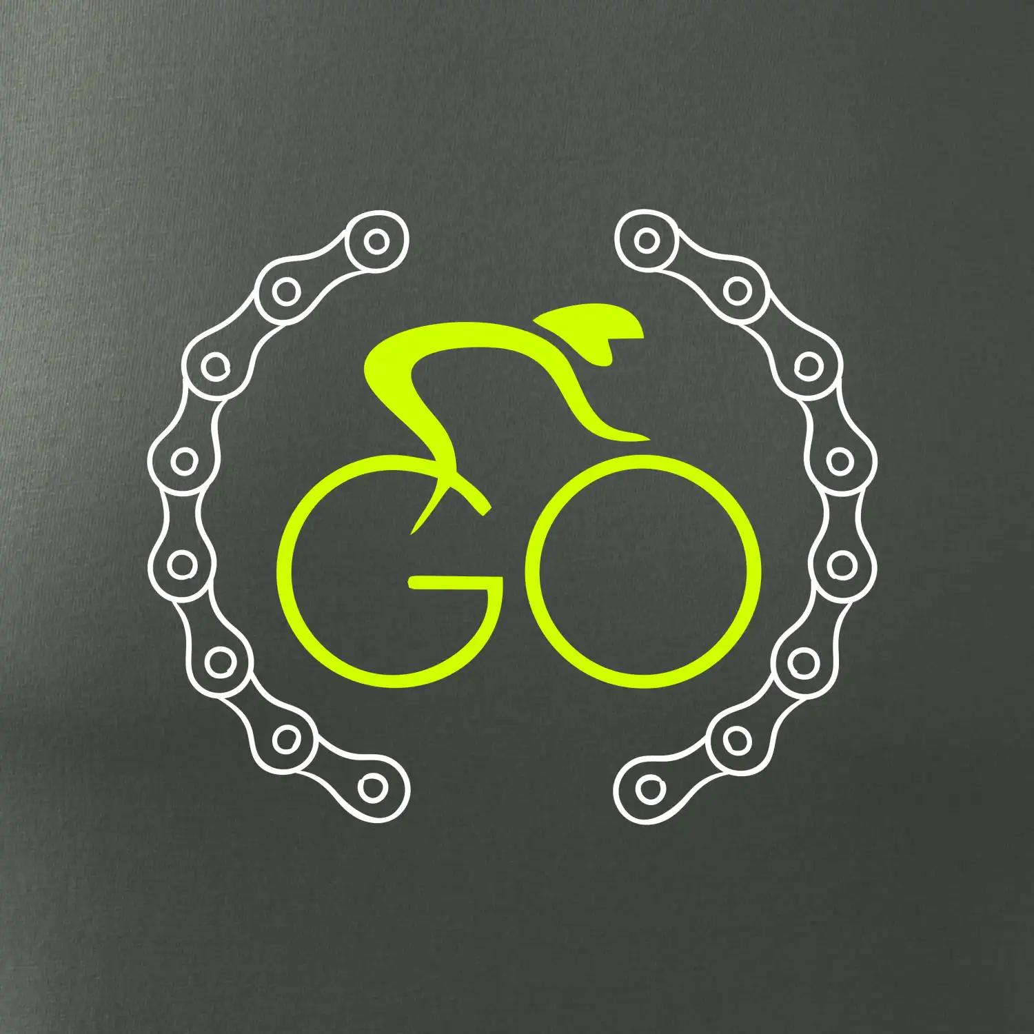 GO cyklista (fluo potisk)