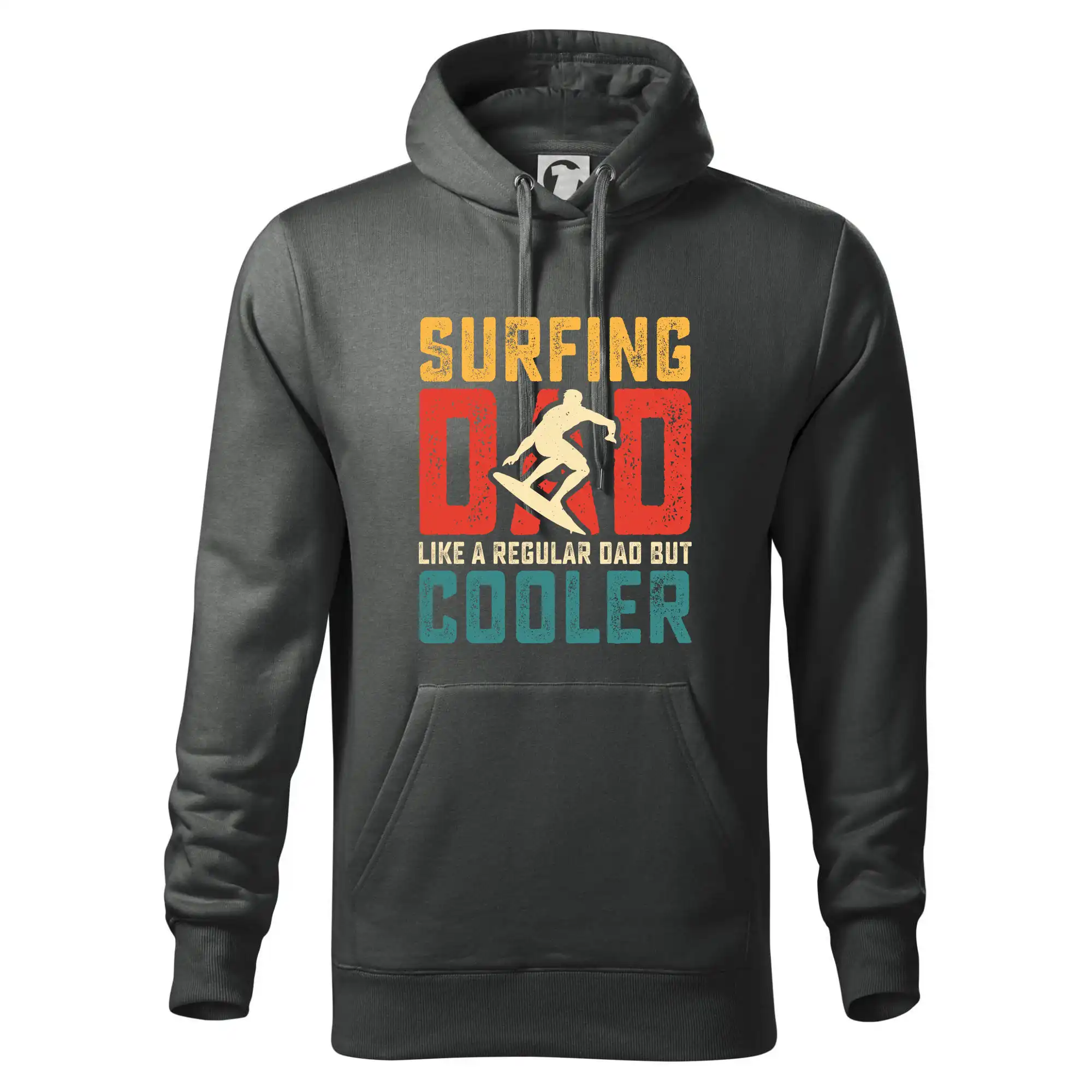Surfing dad like a regular dad but cooler