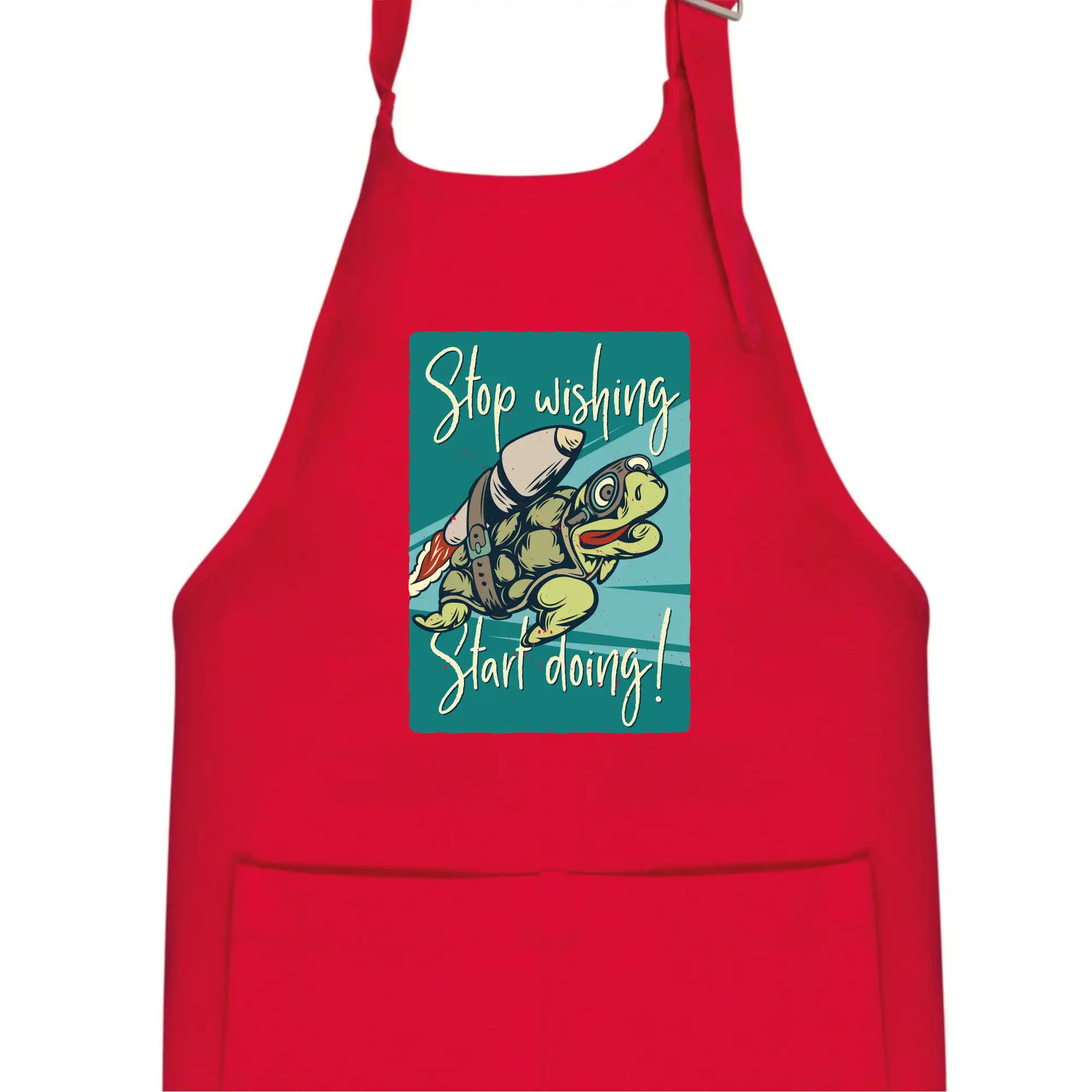 Stop wishing start doing želva