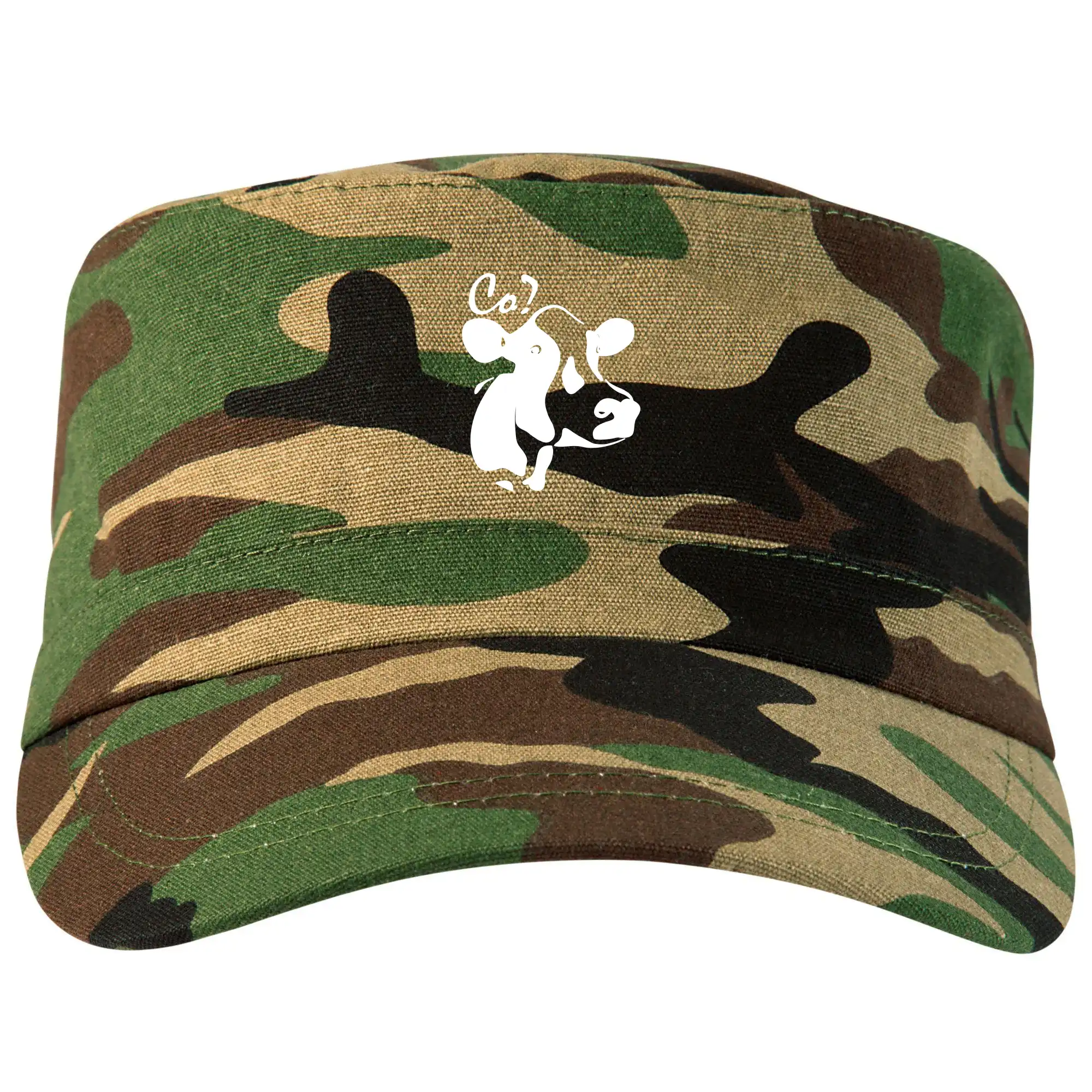 Tričká s kravou - Zmätená krava - Šiltovka CAMO