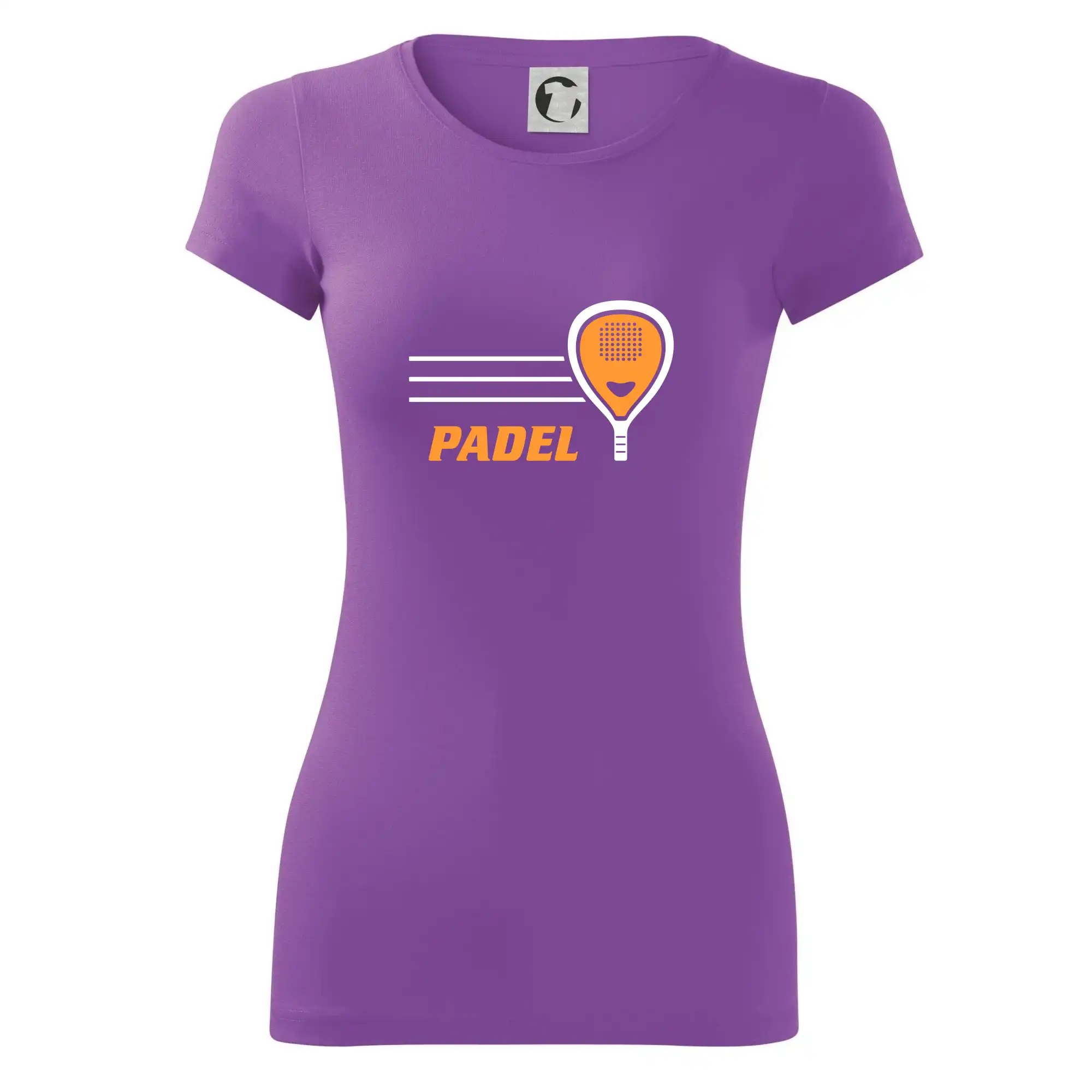 Padel - oranžová raketa