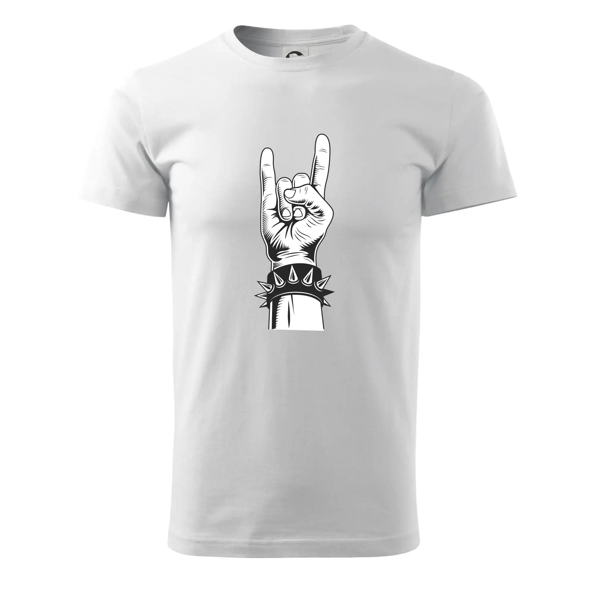 Rock ruka s náramkem