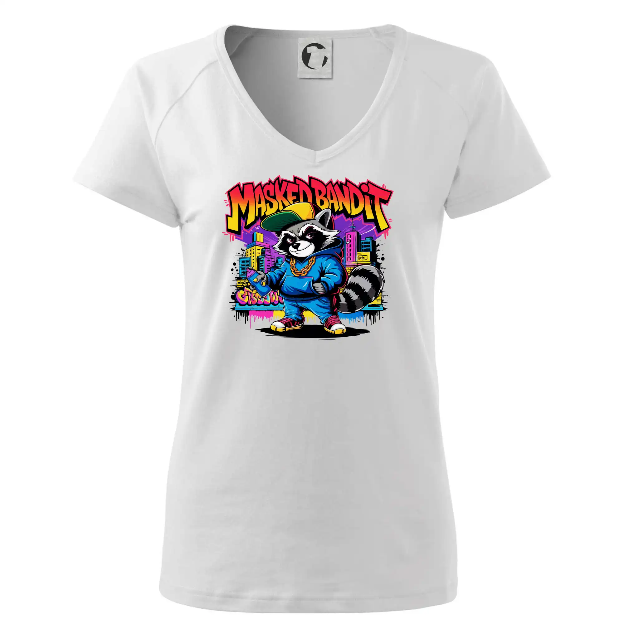 Mýval - masked bandit grafitti