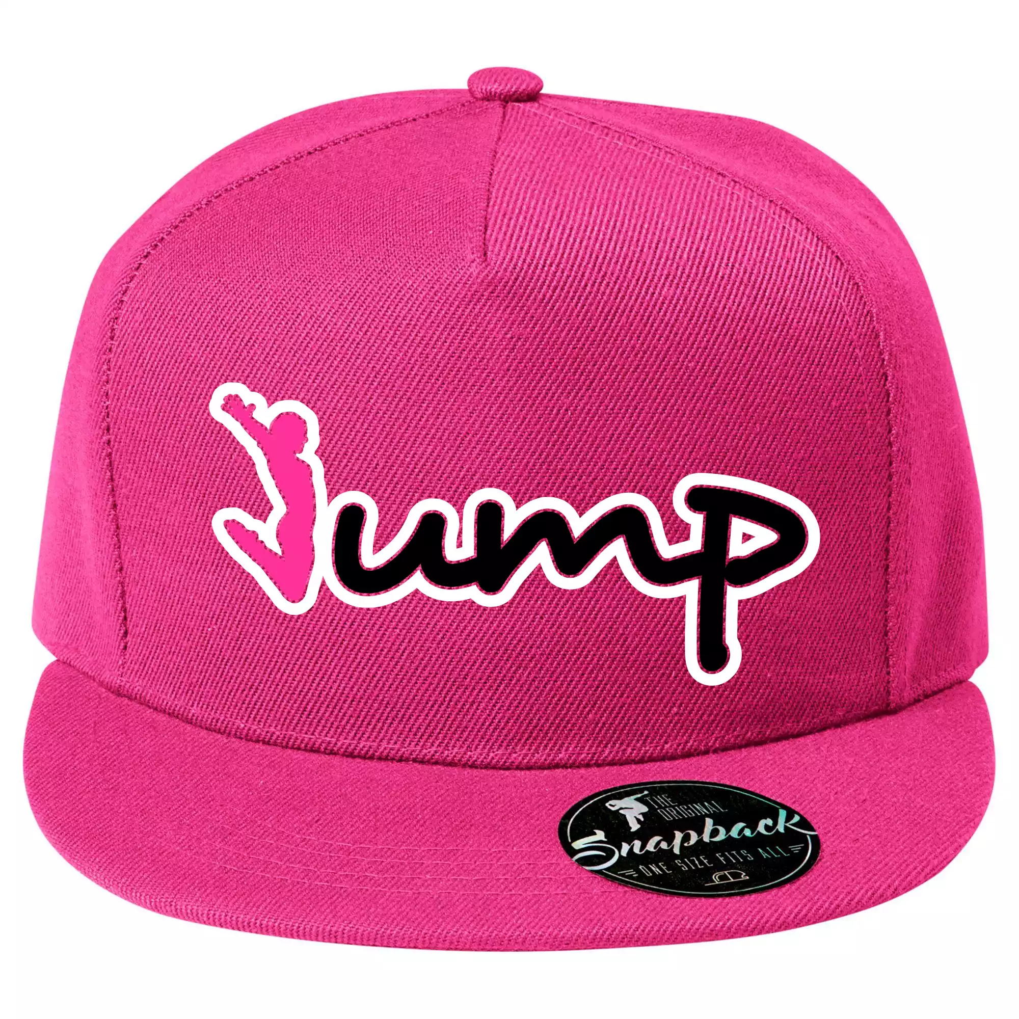 Jump - nápis a panáček