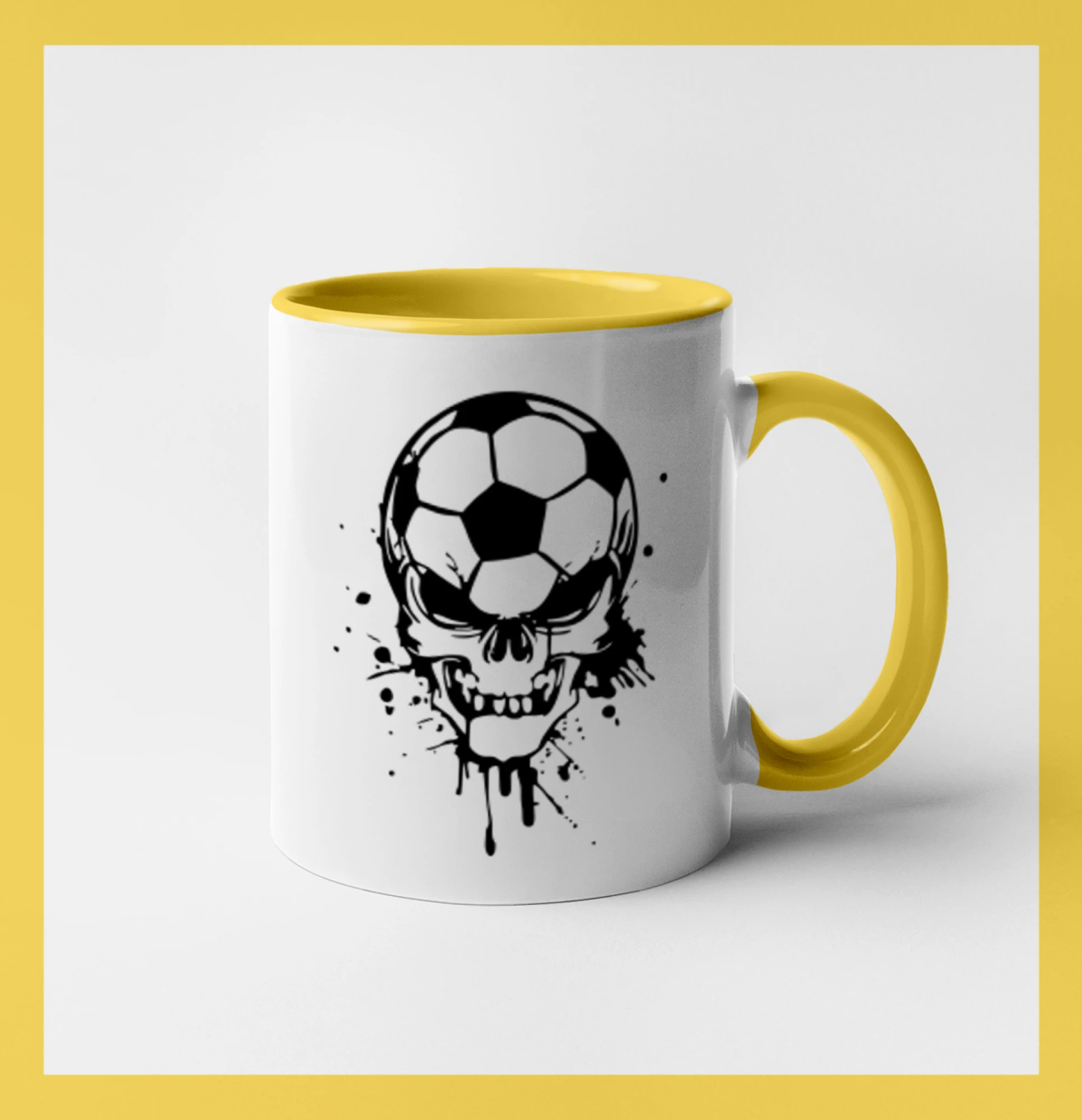 Fotbal lebka splash