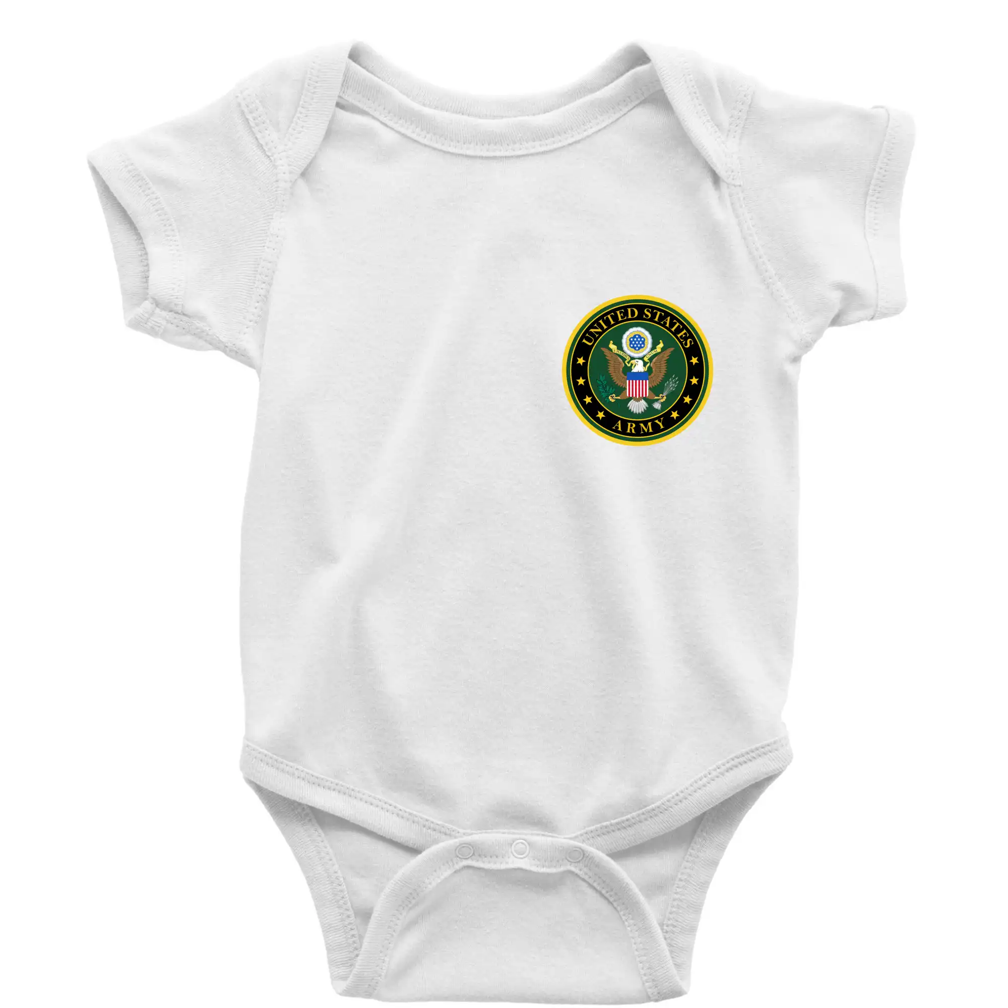 United States Army barevné - Body dojčenské s krátkym rukávom