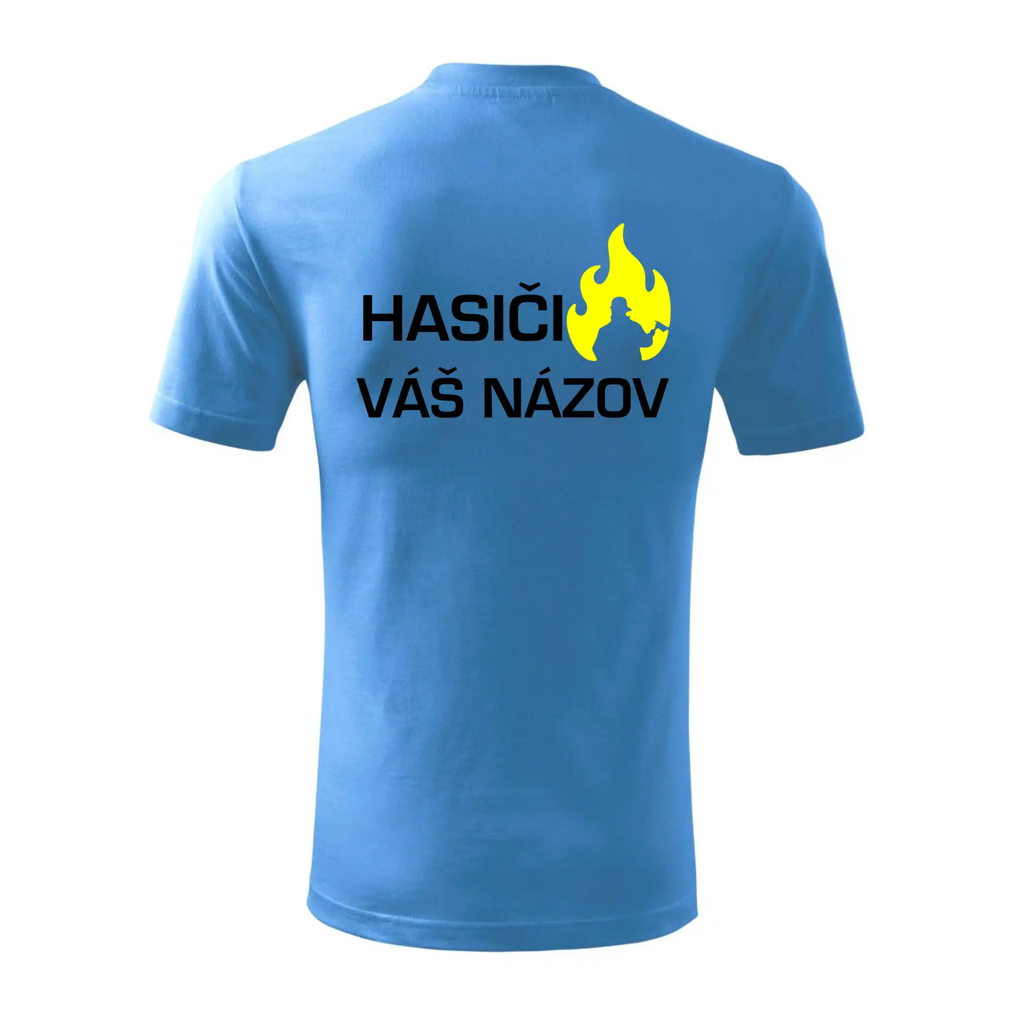 Hasiči - Váš názov - FLUO + Reflexná potlač
