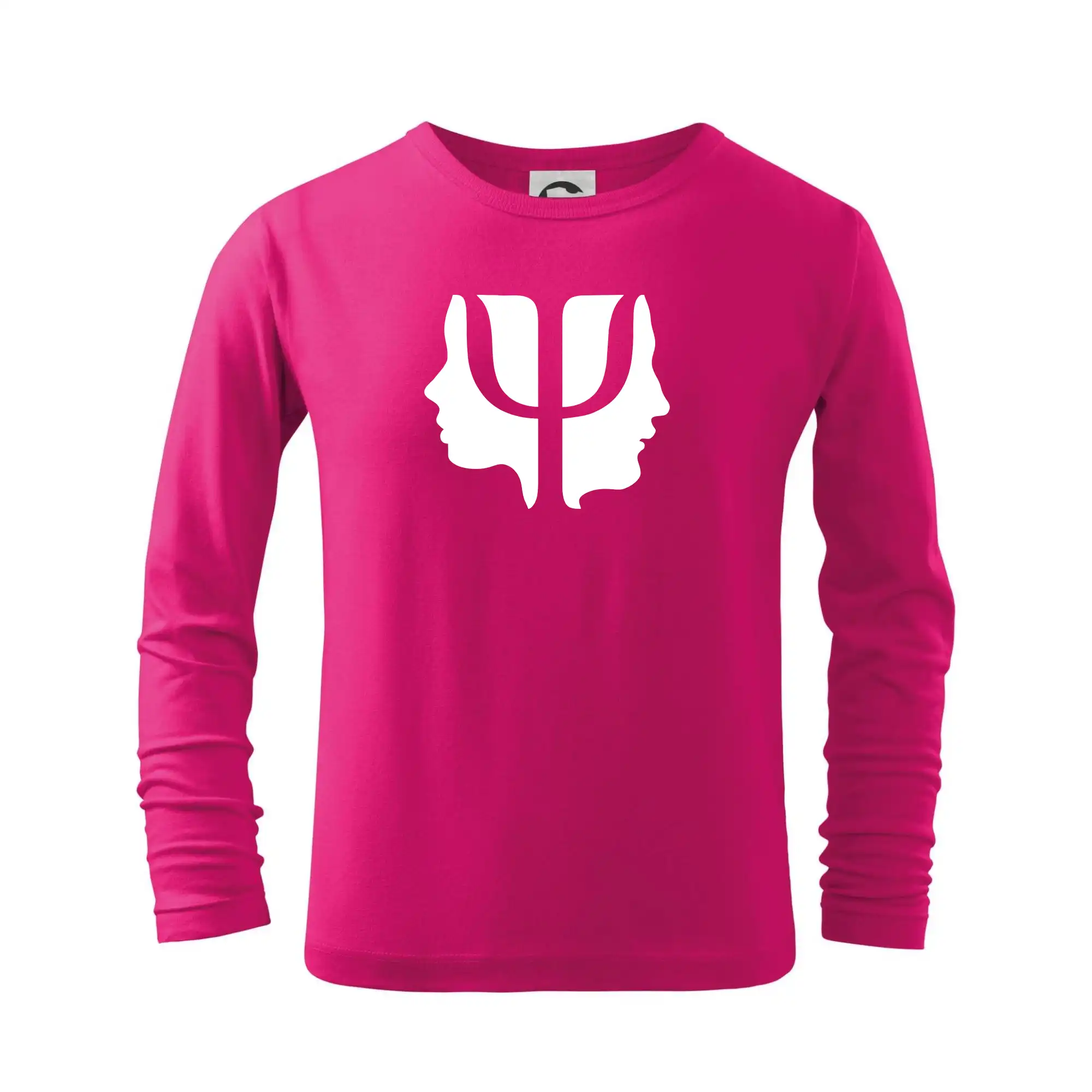 Vtipné tričká do práce - Psychológia hlavy - Tričko detské Long Sleeve