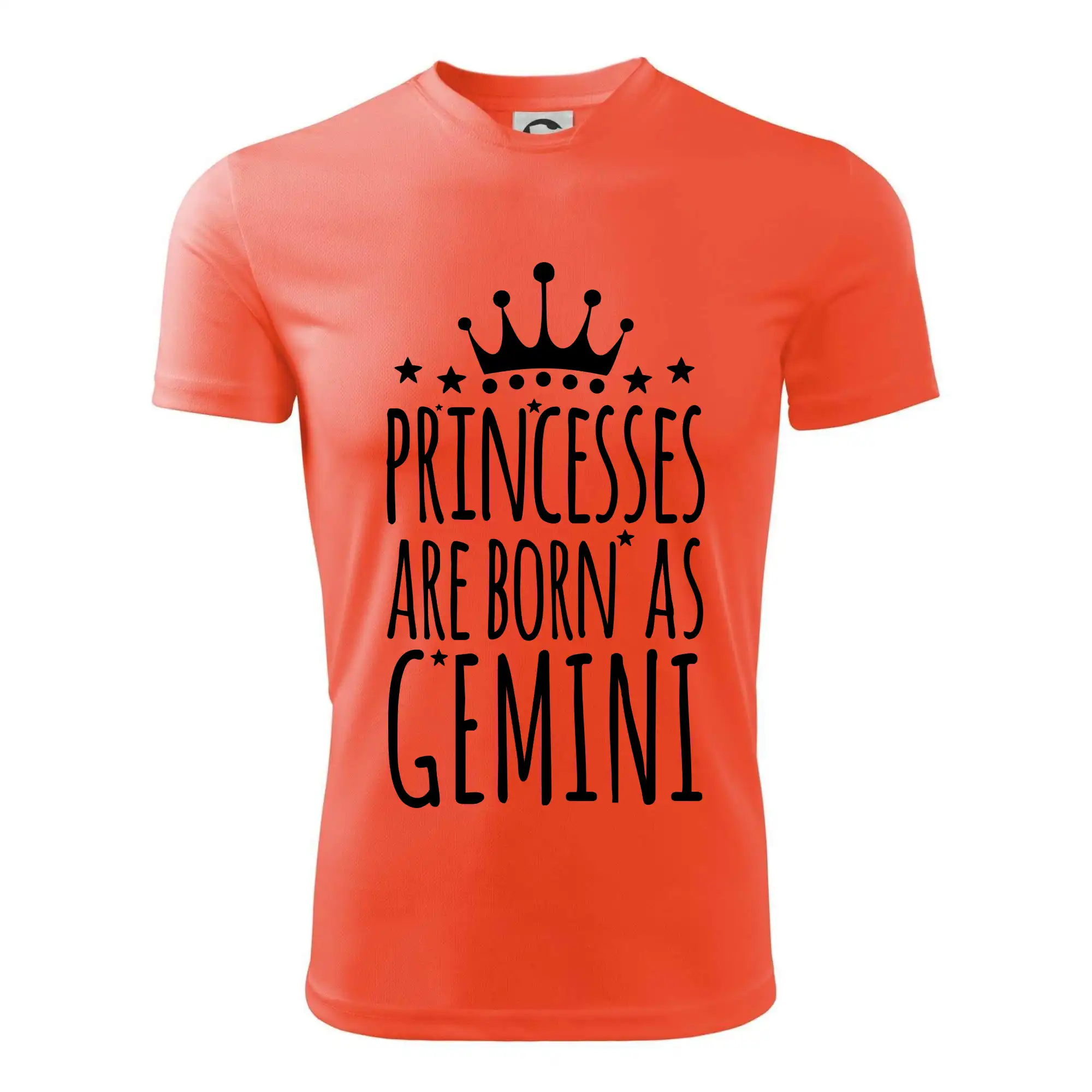 Tričká blíženci - Princesses are born as Gemini - Blíženci - Detské tričko športové