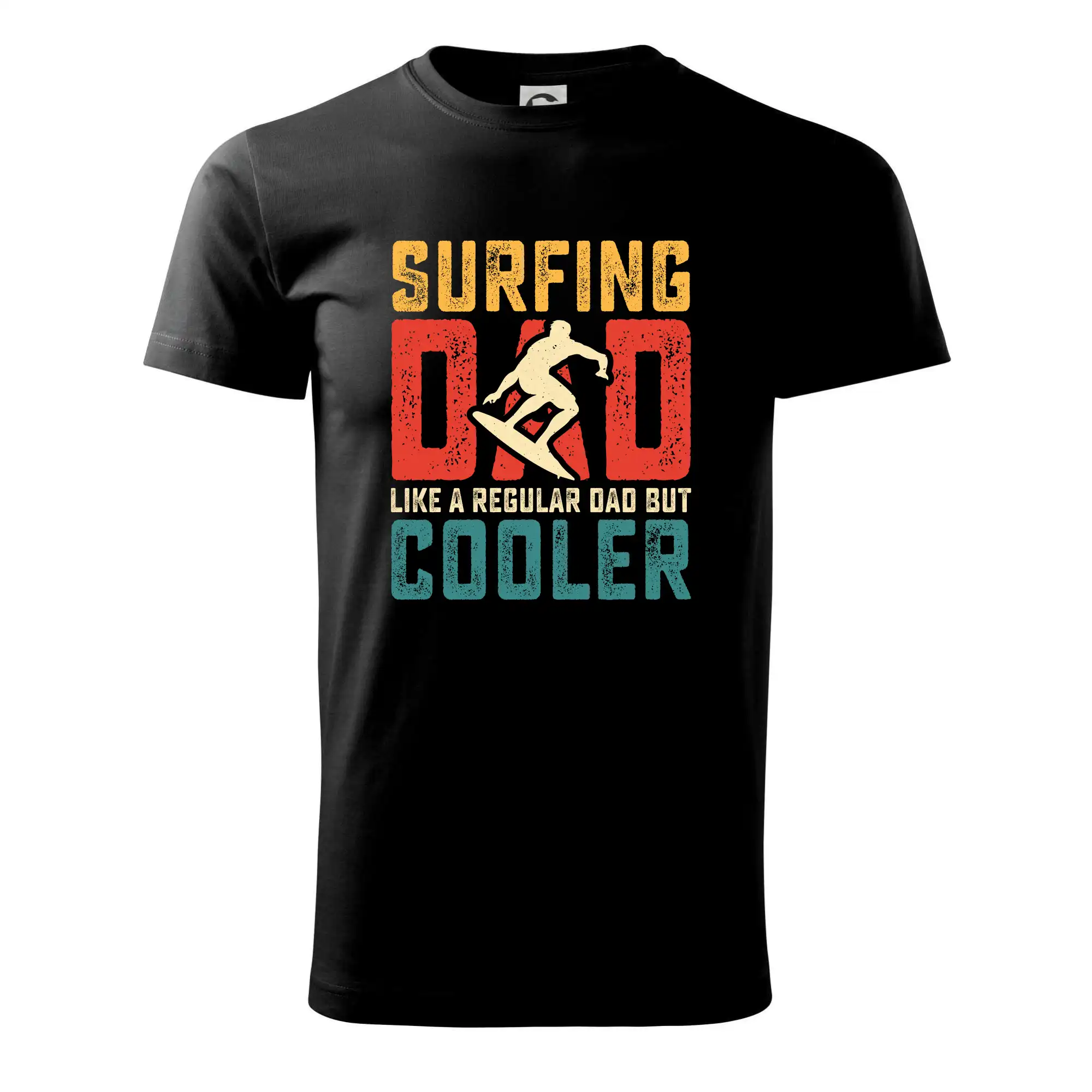 Surferske tričká - Surfing dad like a regular dad but cooler - Pánske tričko nižšej gramáže