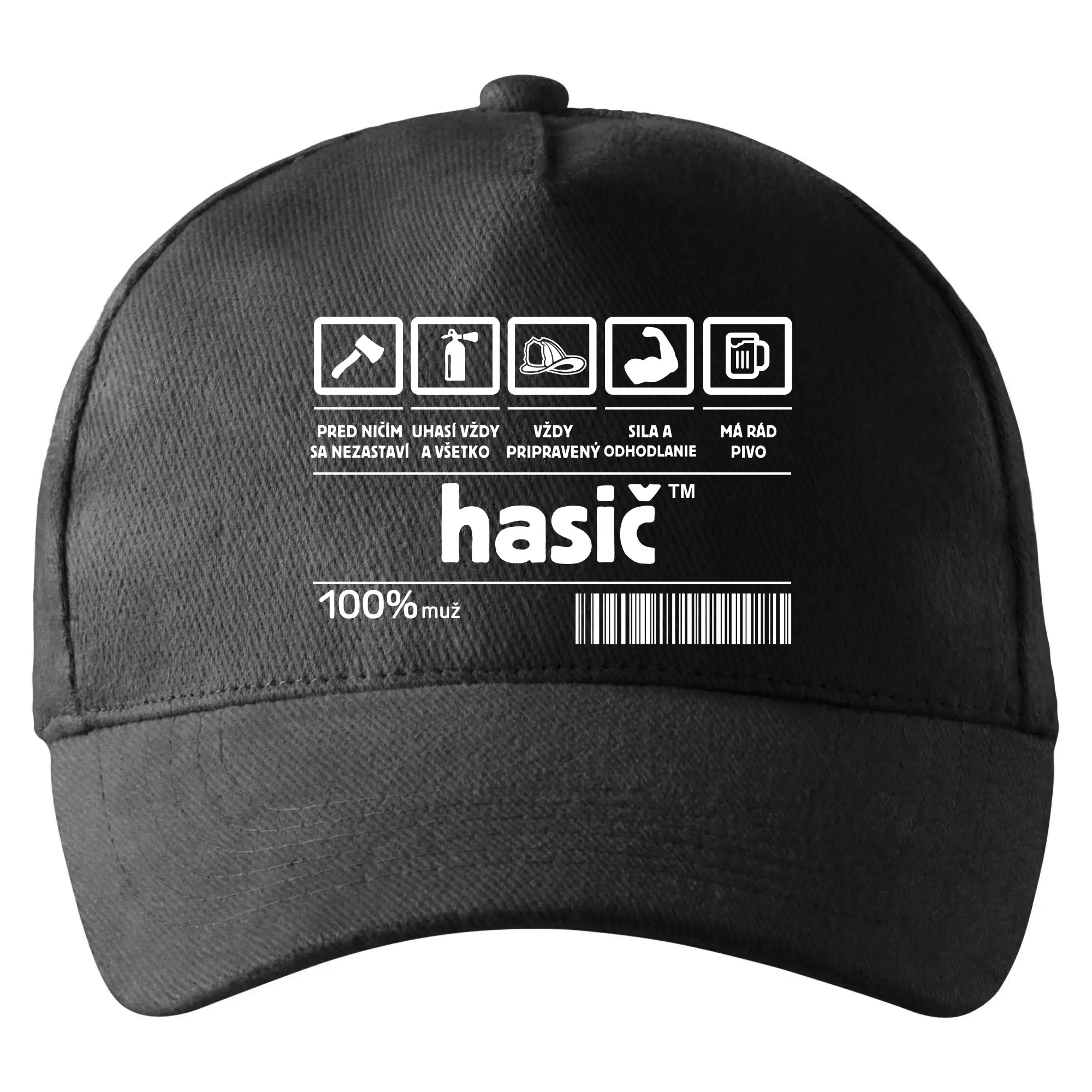 Čiarový kód - Hasič / hasička