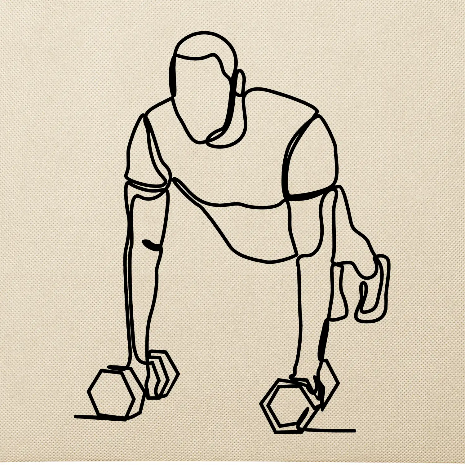 Trenér fitness jedním tahem