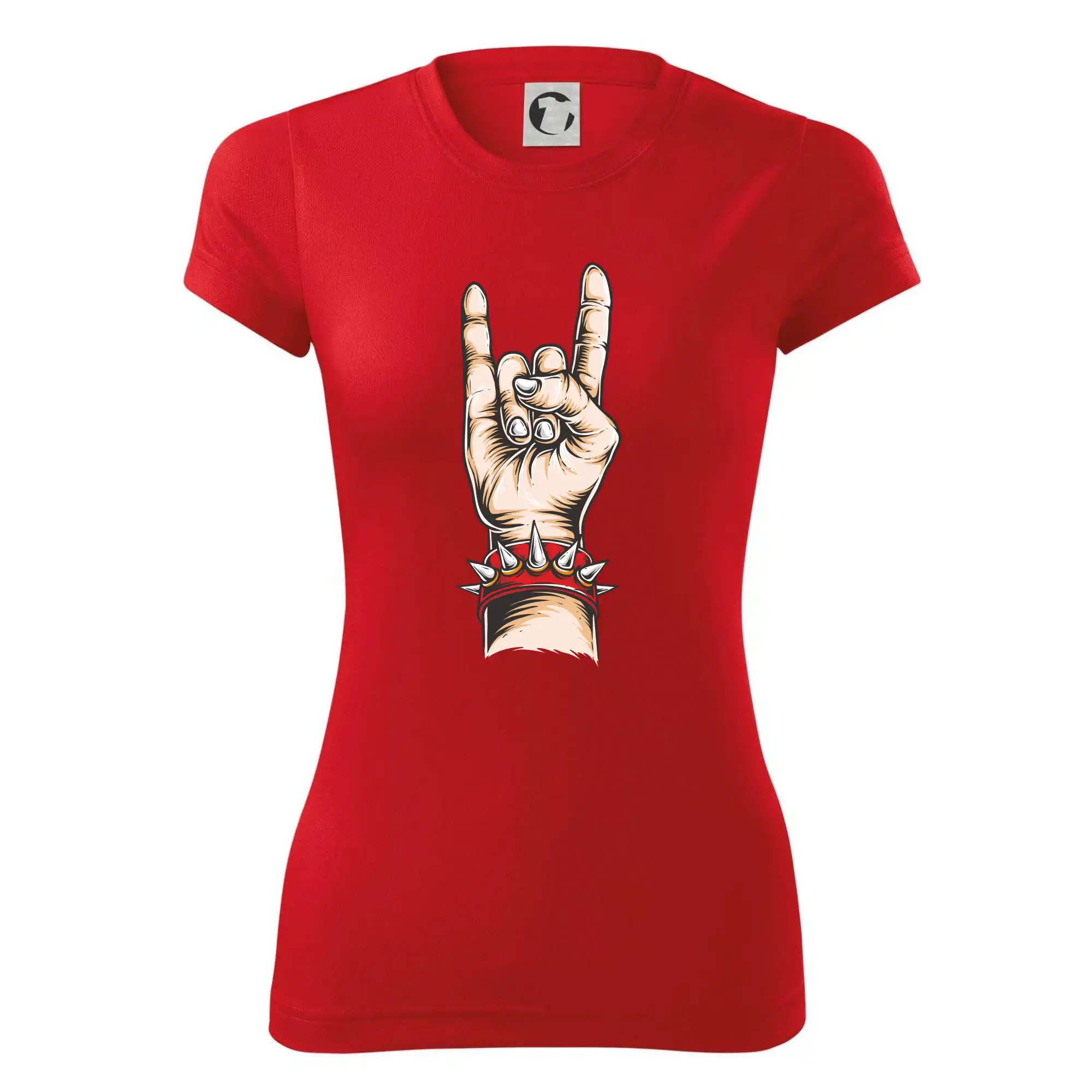 Rocková ruka s náramkem