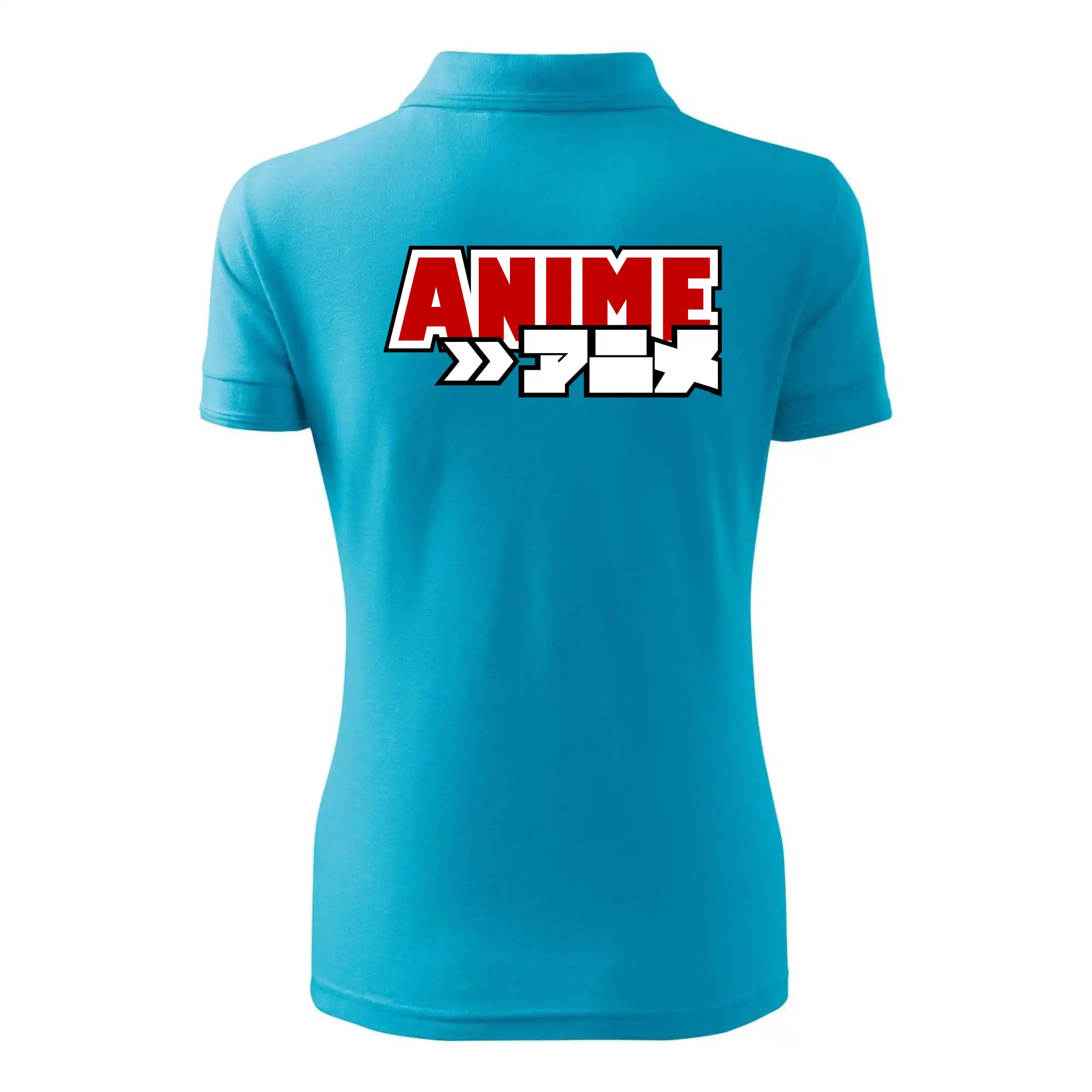 Anime nápis červený