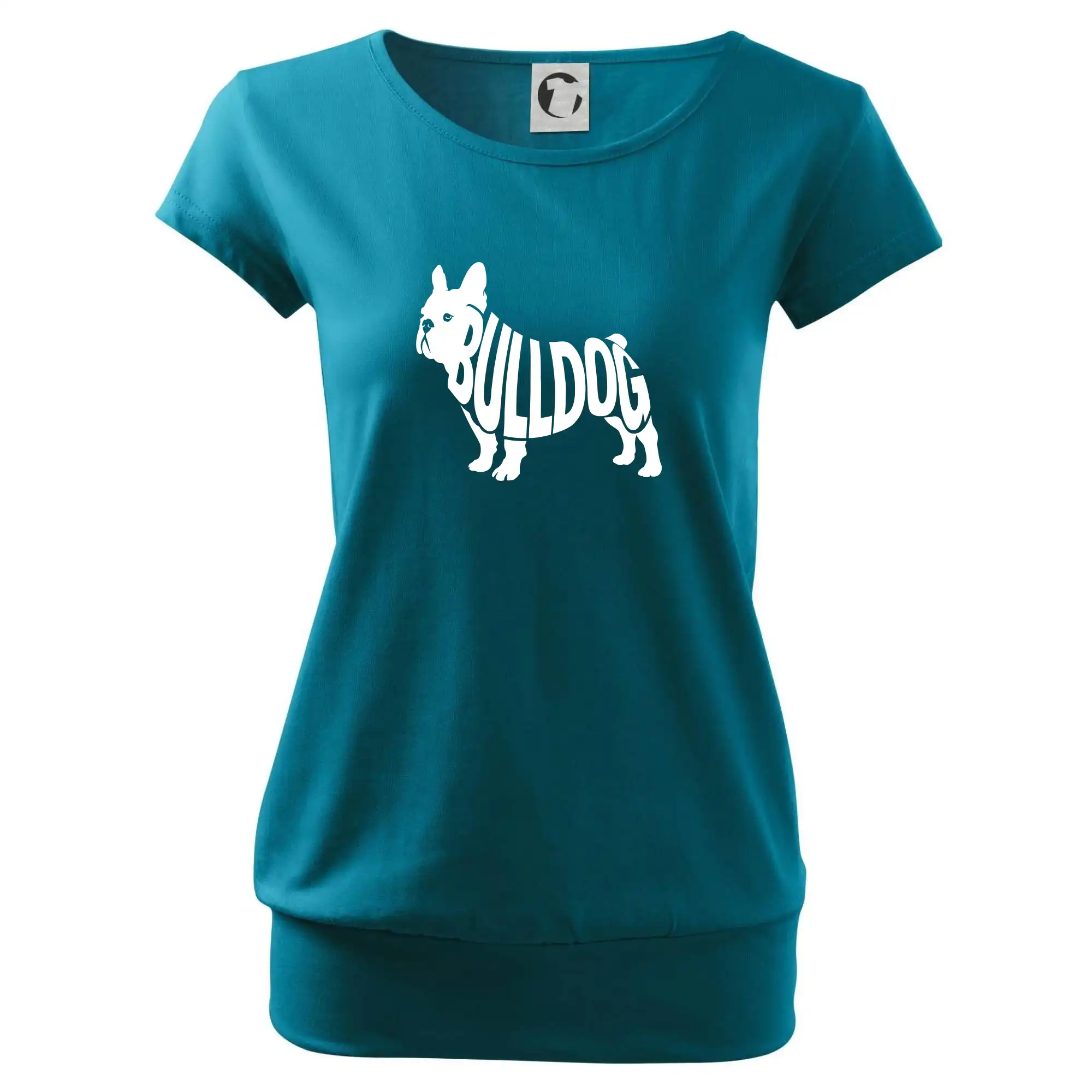 Bulldog  nápis v těle