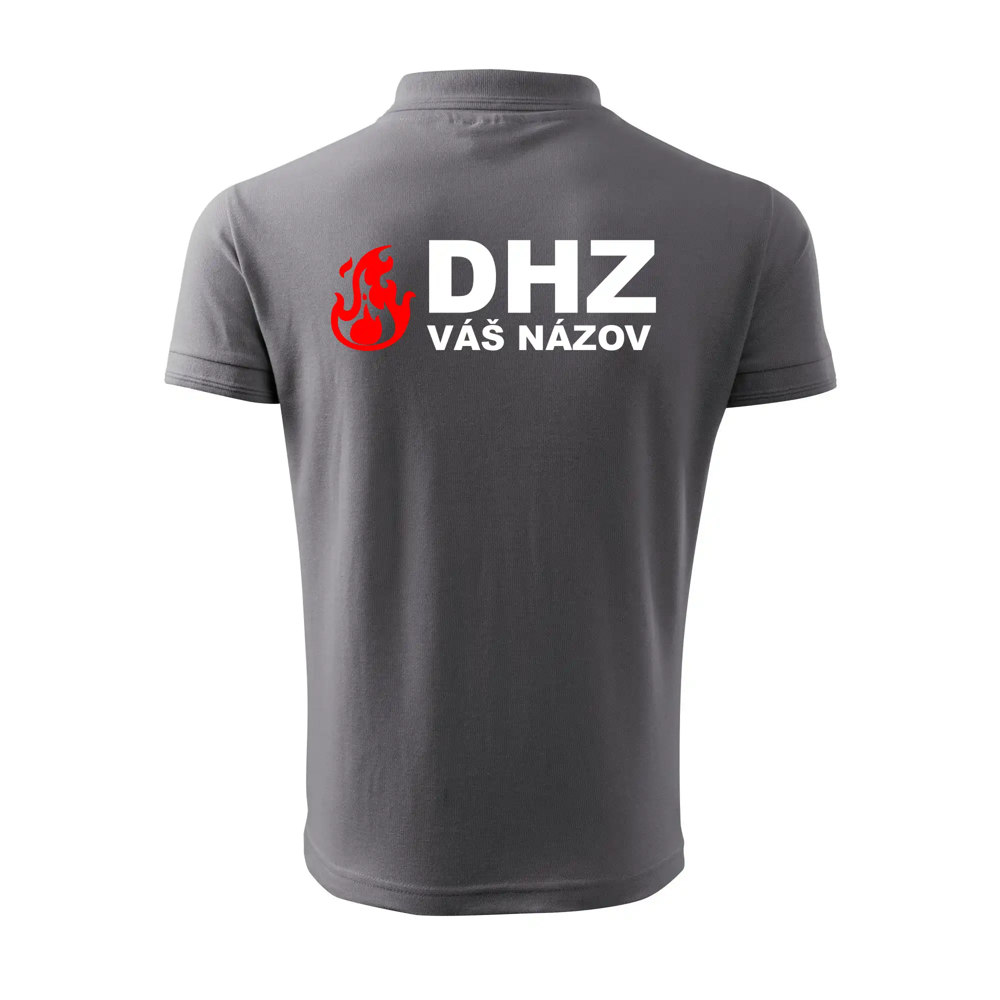 DHZ (oheň, firesport, názov sboru - vlastný nápis)