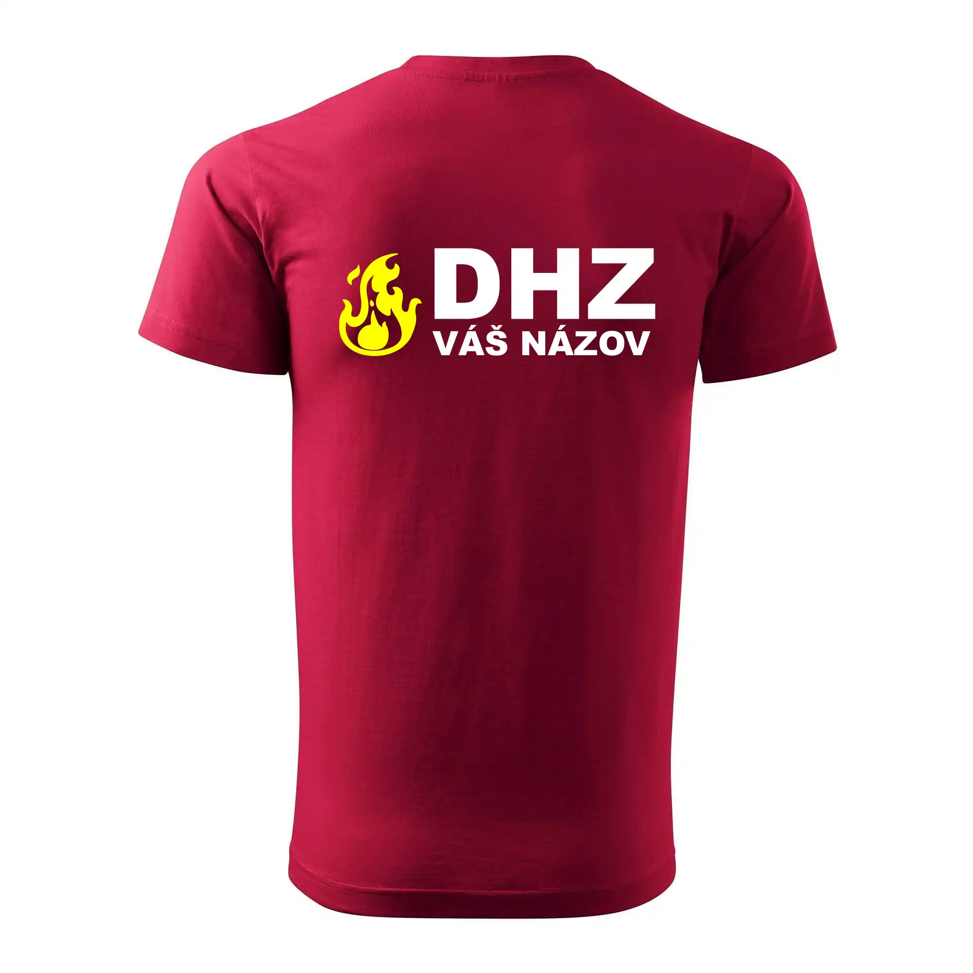 DHZ (oheň, firesport, názov sboru - vlastný nápis)