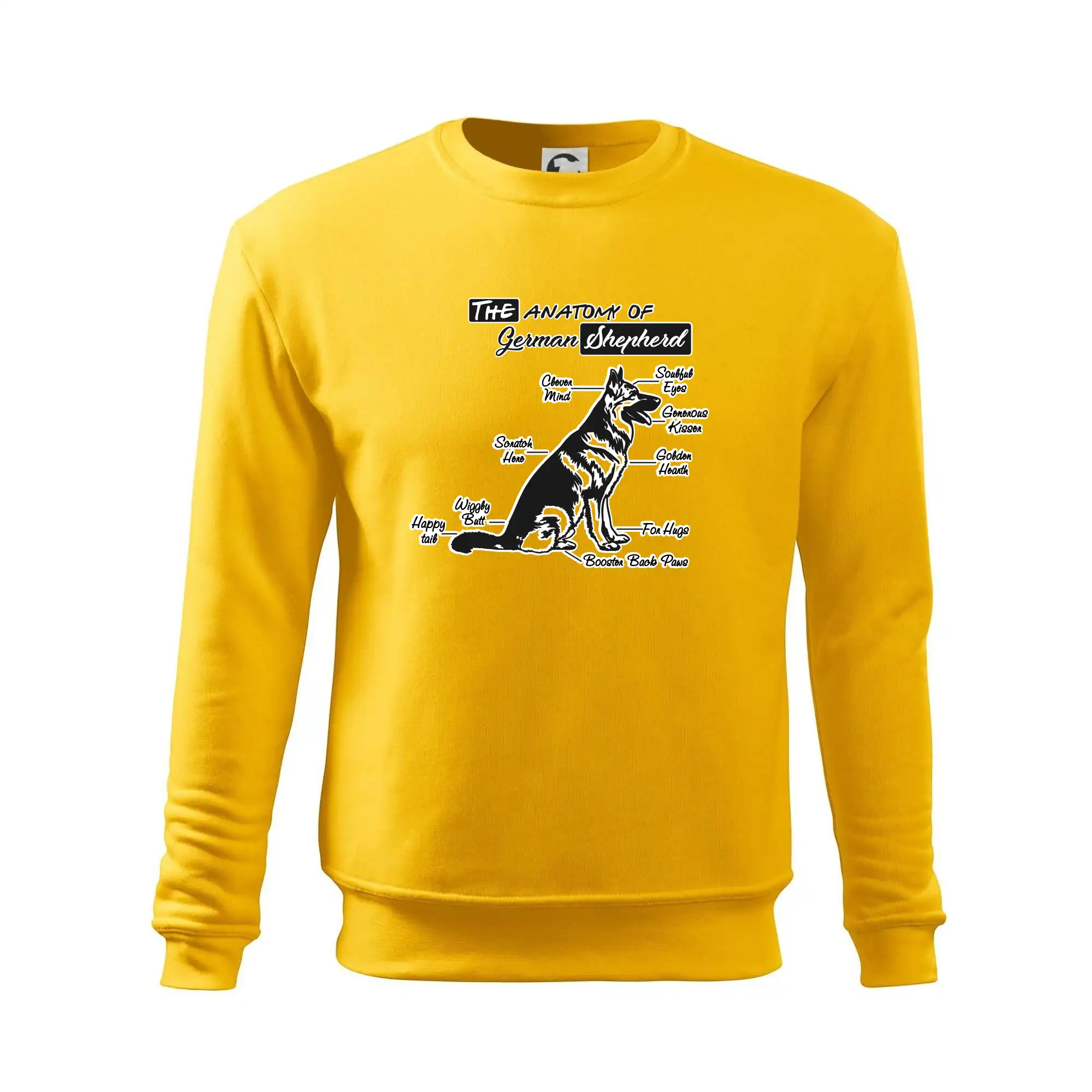 Německý ovčák - Anatomie