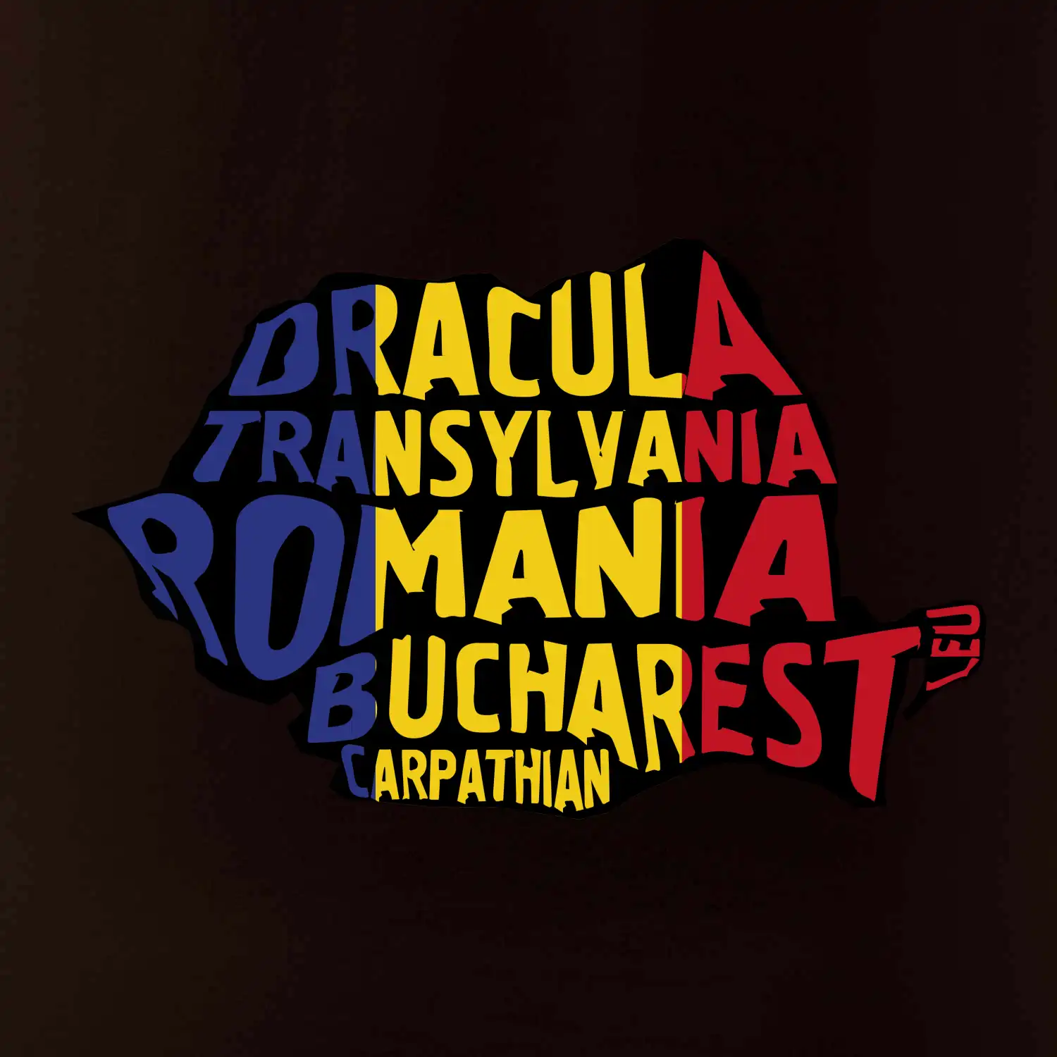 Mapy - názvy měst - Rumunsko