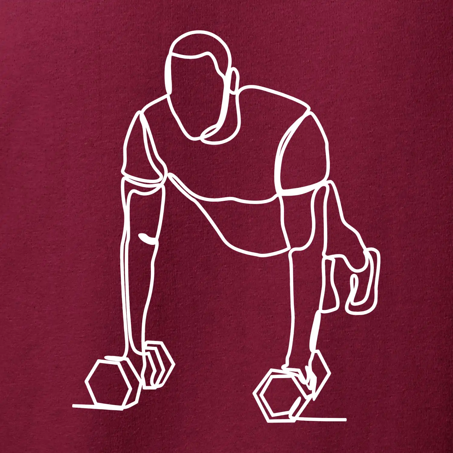 Trenér fitness jedním tahem