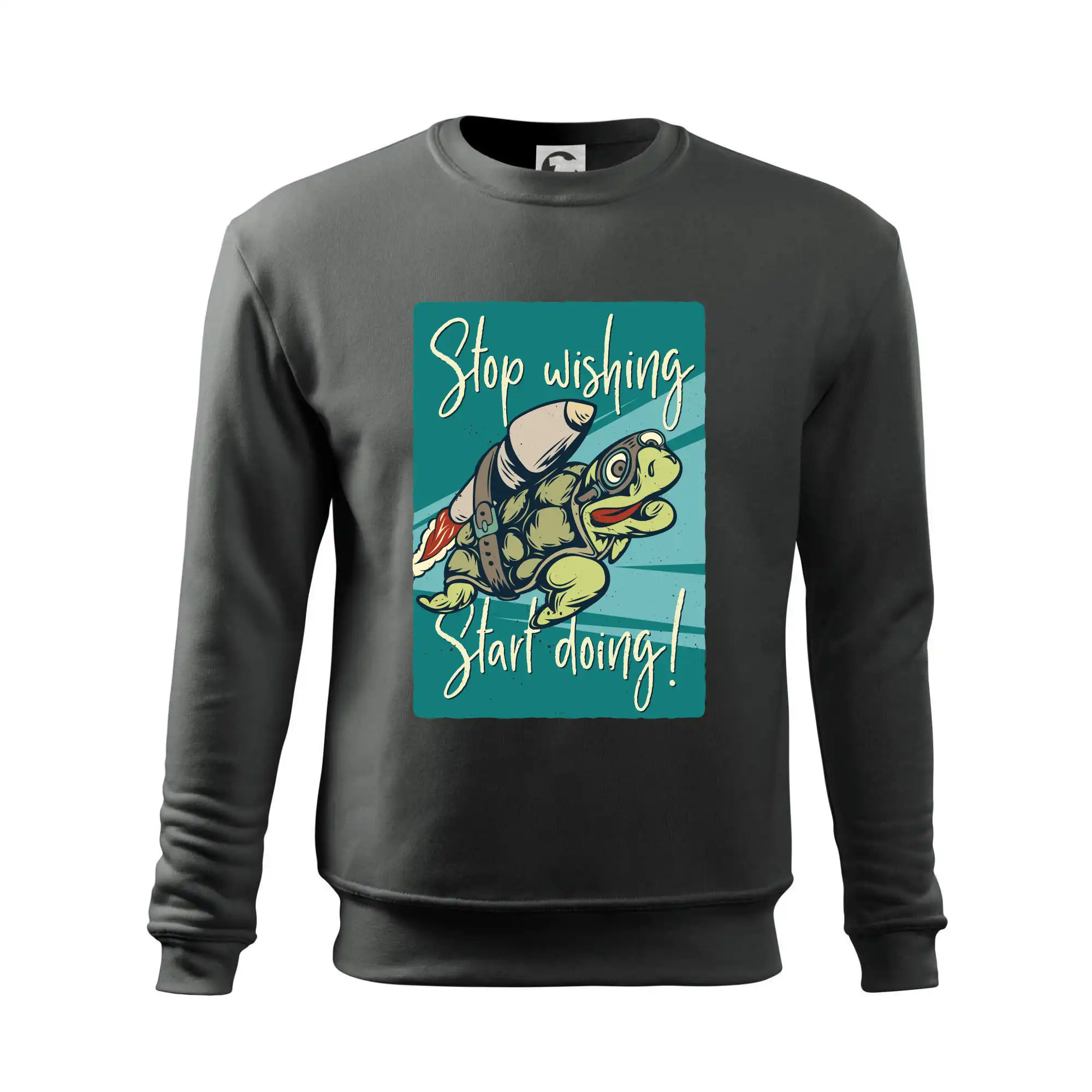 Stop wishing start doing želva