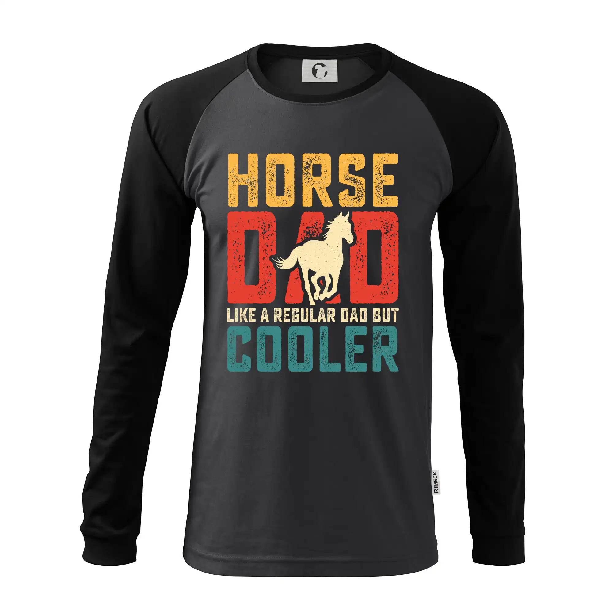 Horse dad like a regular dad but cooler