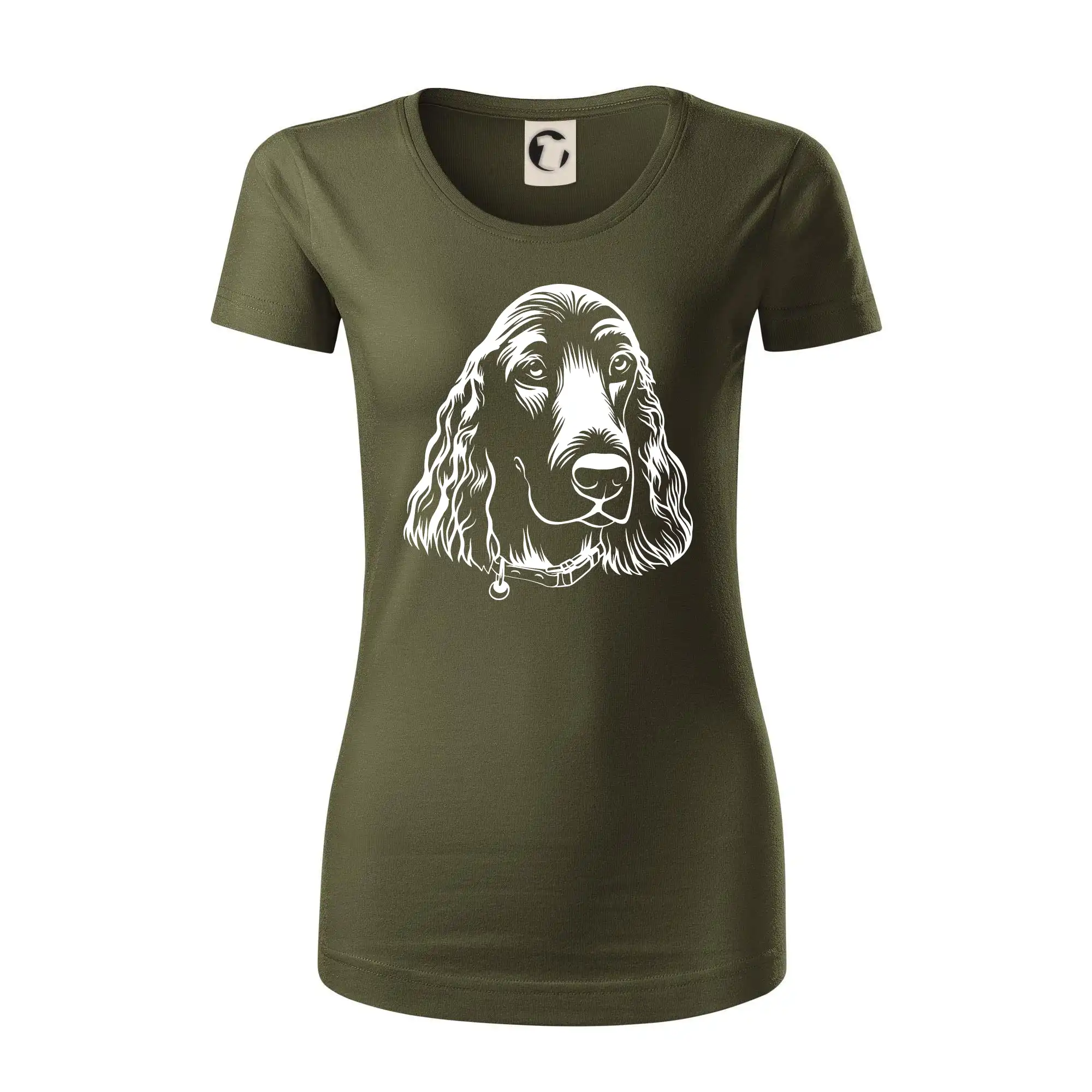 Kokršpaněl - hlava kreslená