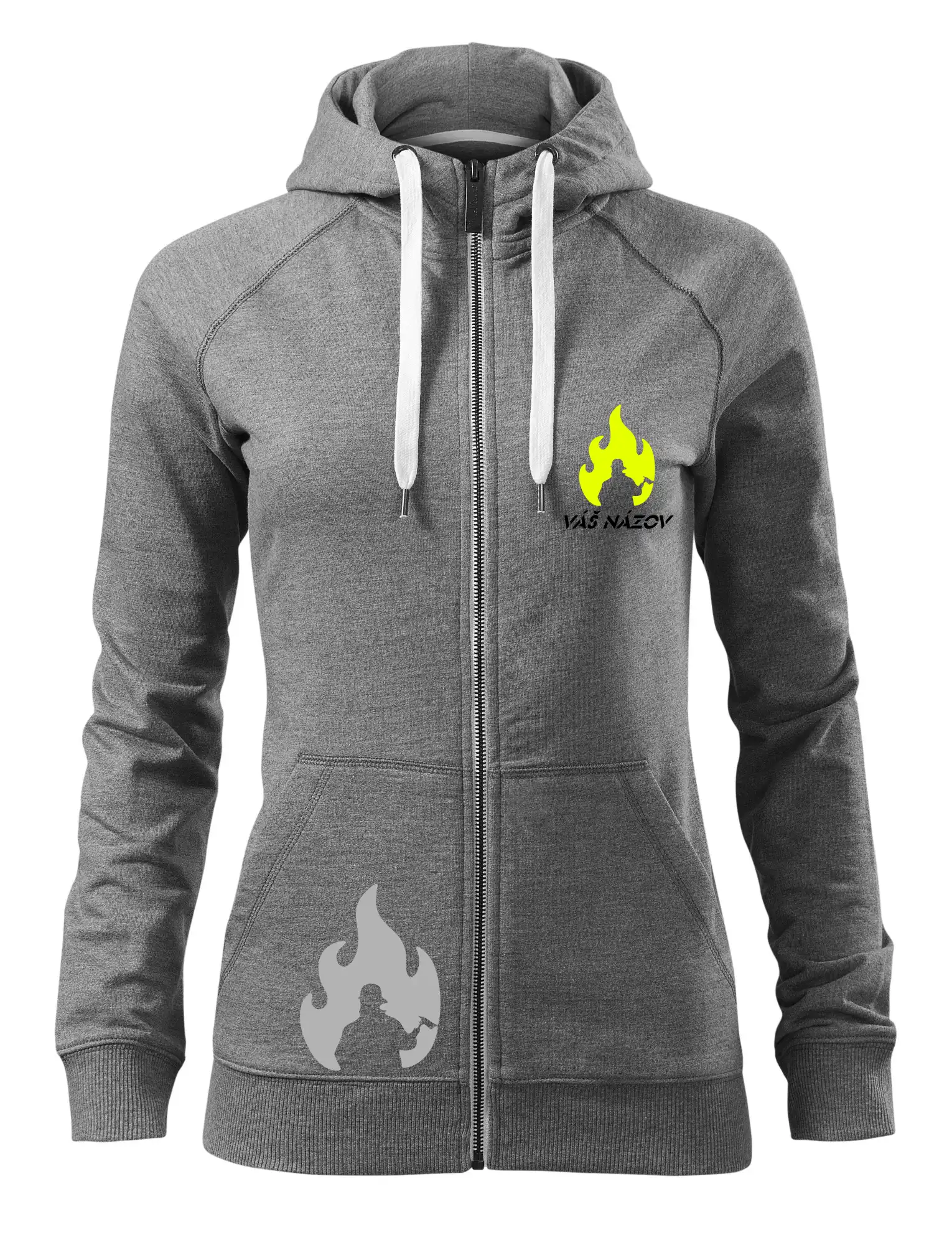 Originálne tričká pre hasičov - Fireteam - oheň - Váš názov - Voyage 451 - 100% bavlna