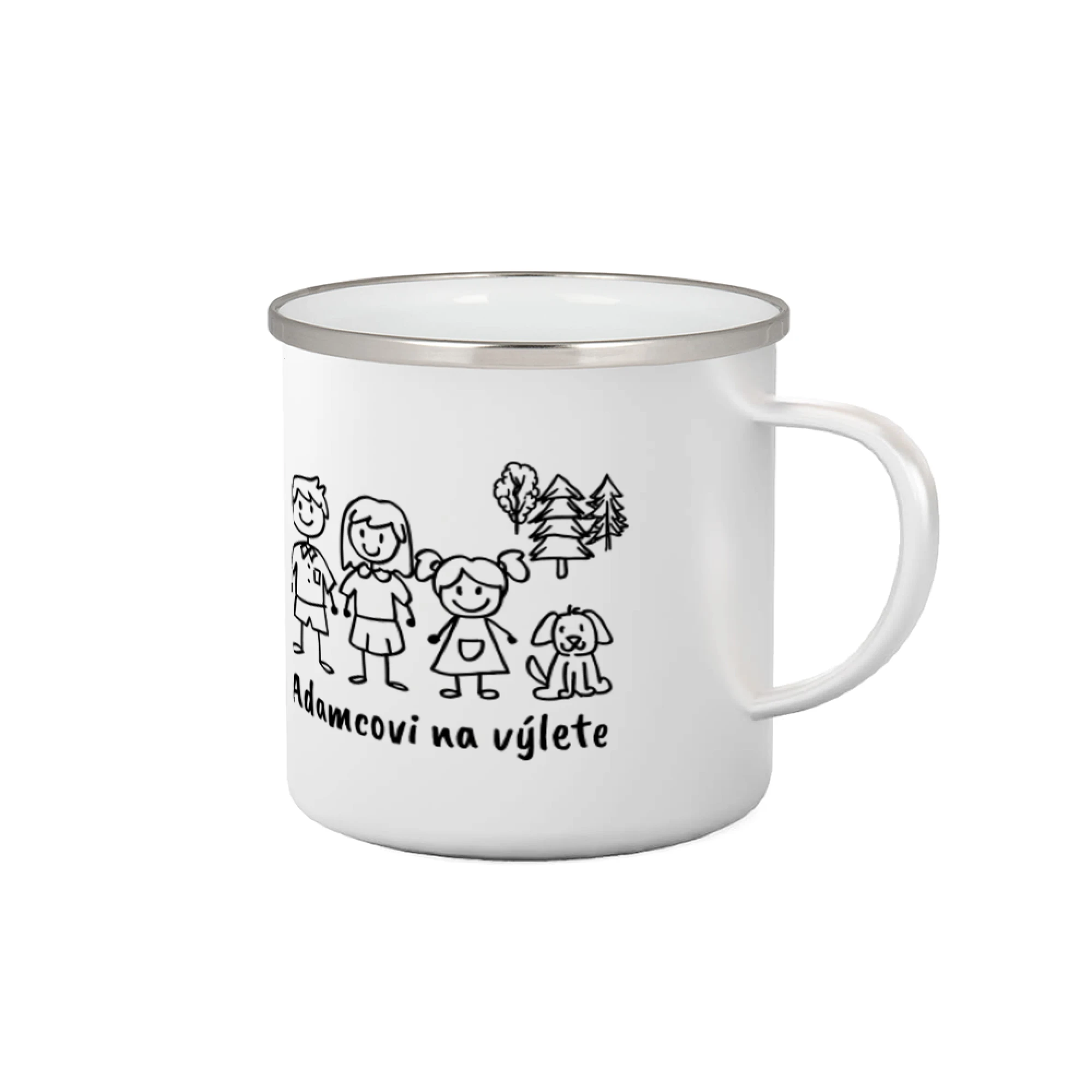 Rodinné tričká - Vaša rodina na výlete - Plecháčik