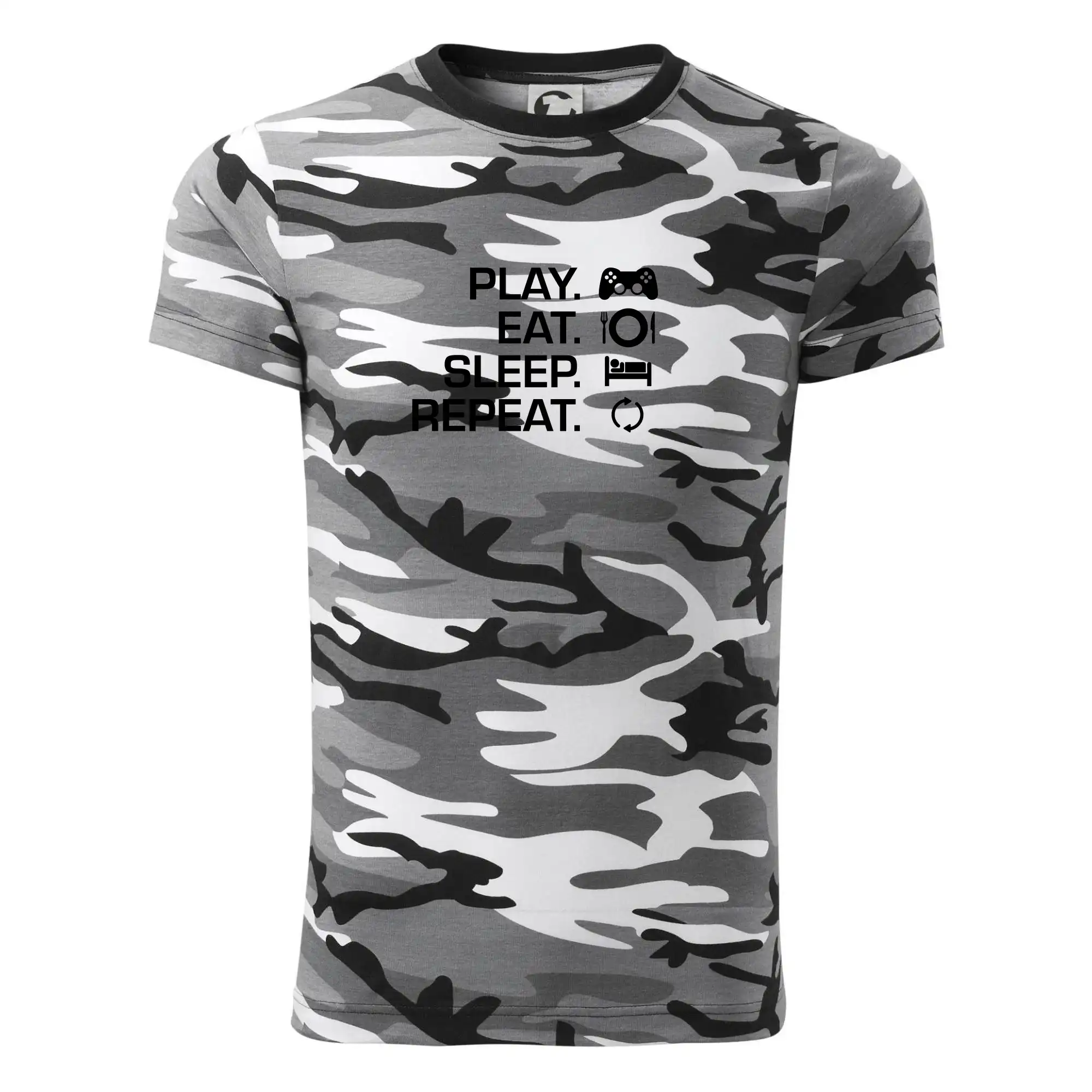 Eat sleep repeat - Play Eat Sleep Repeat game - Army CAMOUFLAGE