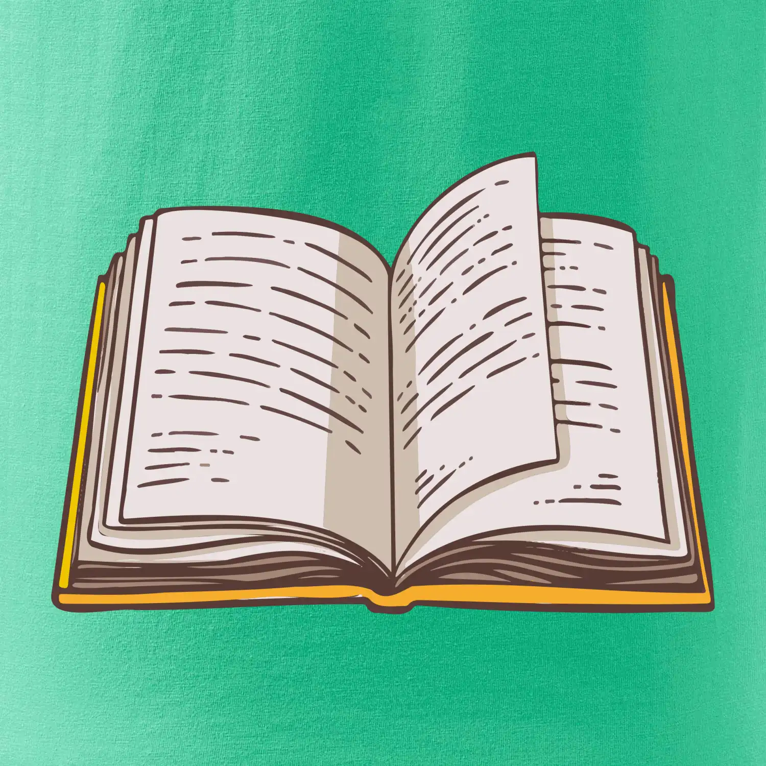 Kniha barevná otevřená