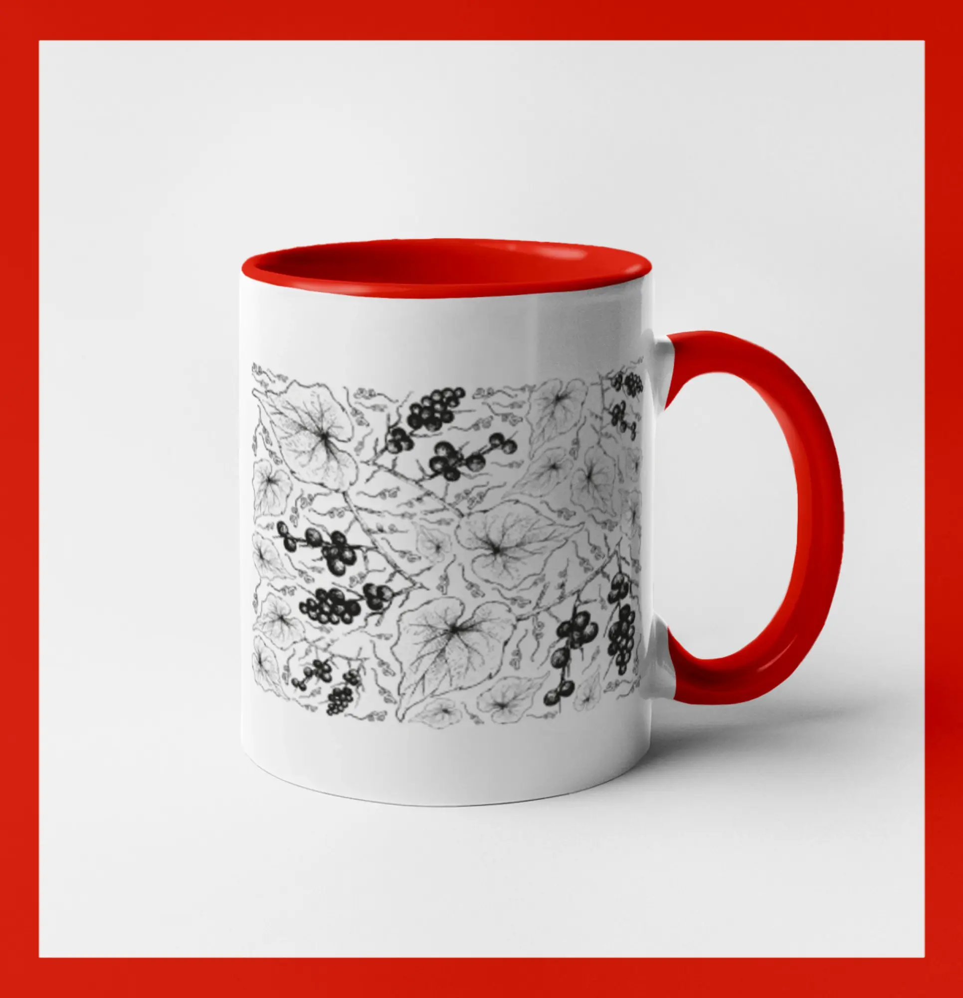 Listy viniča tapeta