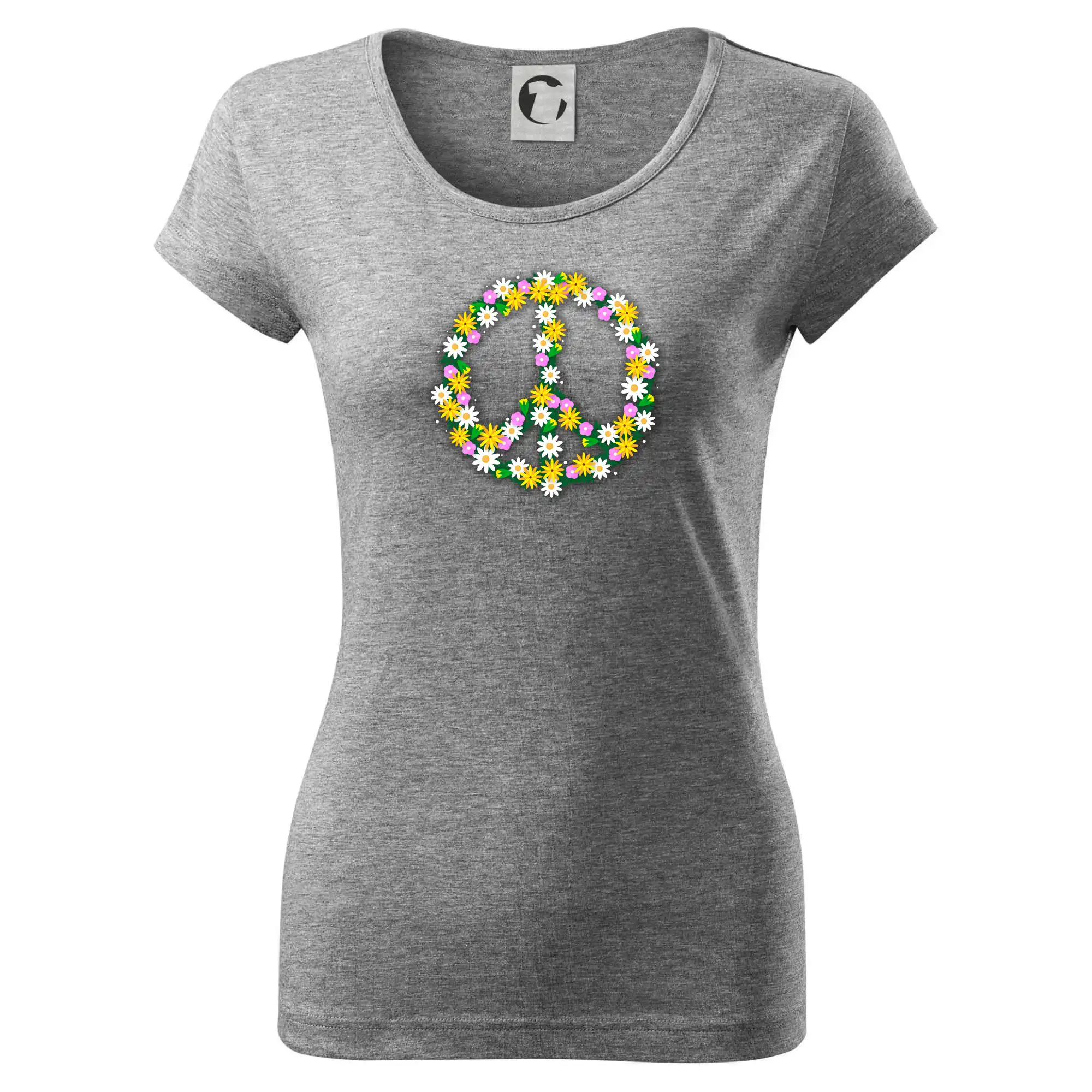 Peace symbol kopretiny