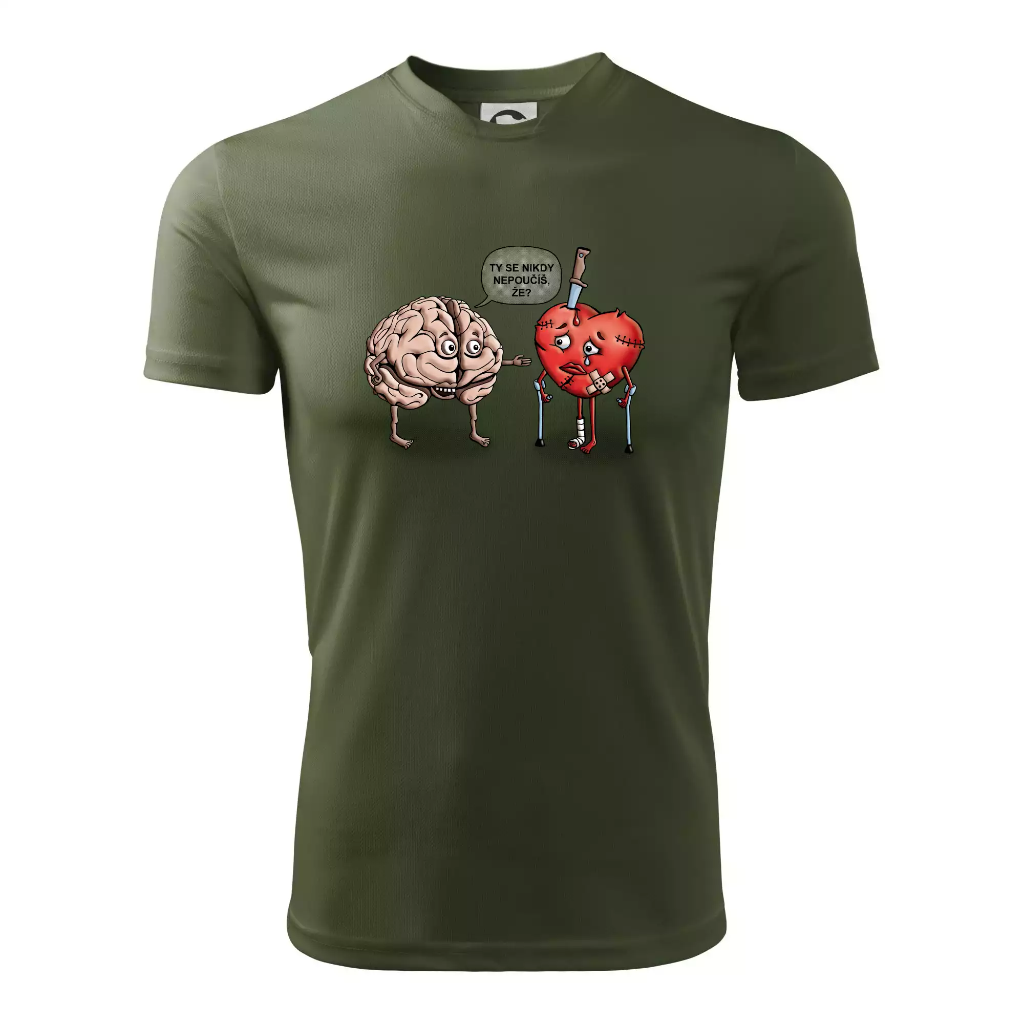 Mozek a srdce - poučení (Hana-creative)